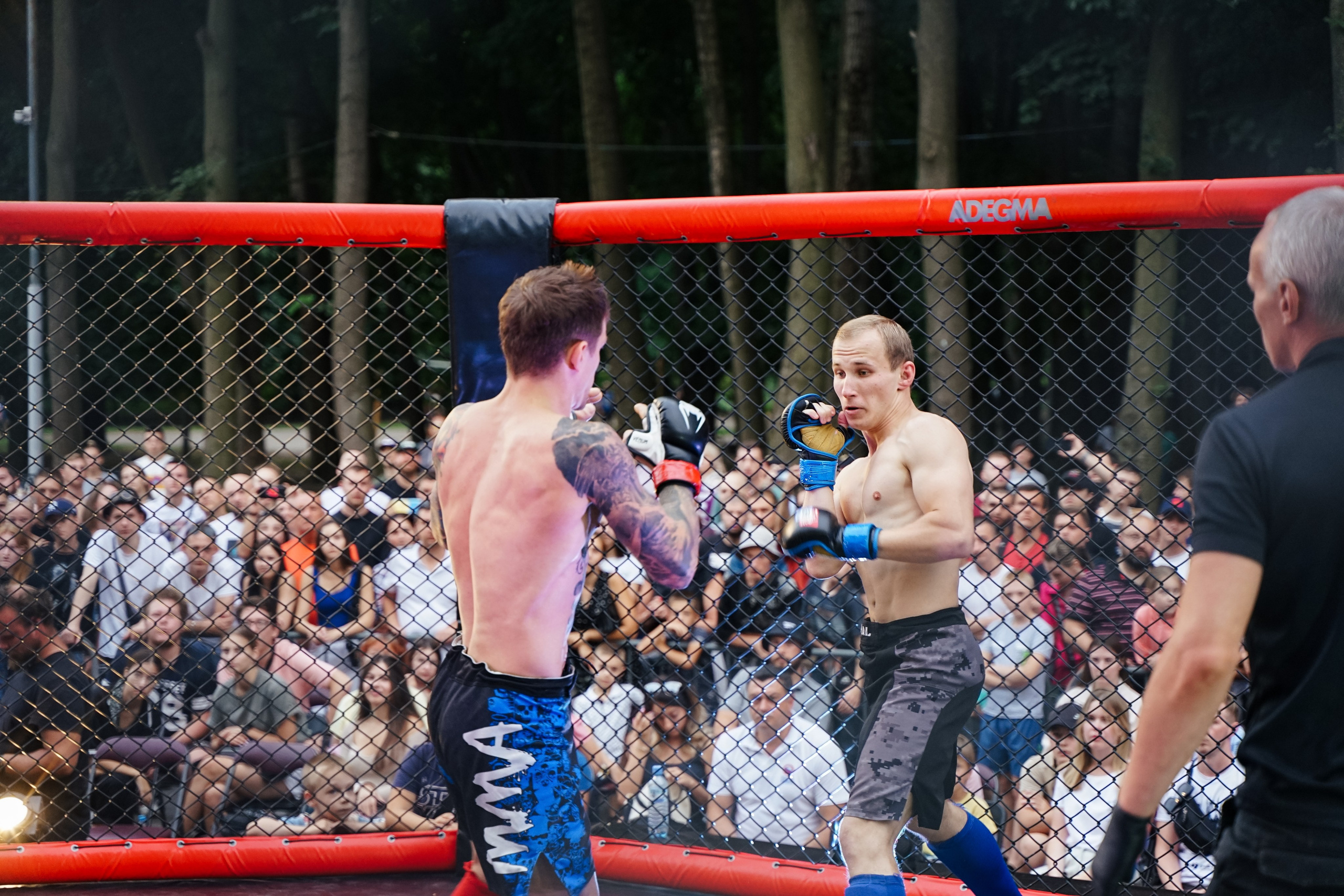 Вечер боев в ЦПКиО. Фотограф Надежда Погребняк | Рязань | Москва
