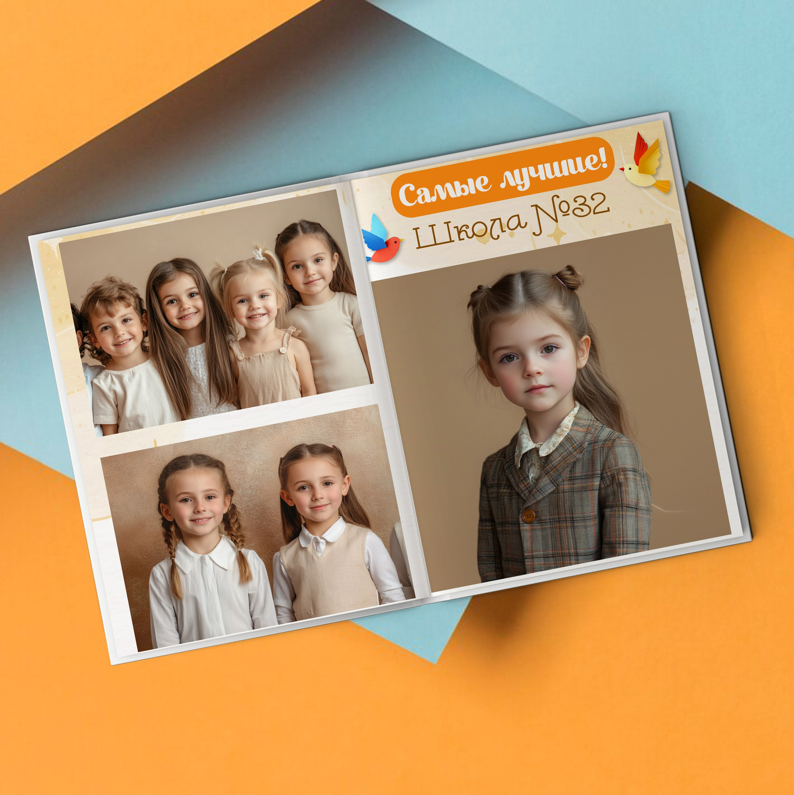 Дизайн «Зверята». Medlori fotobook Выпускные альбомы в Липецке Лариса Медведева