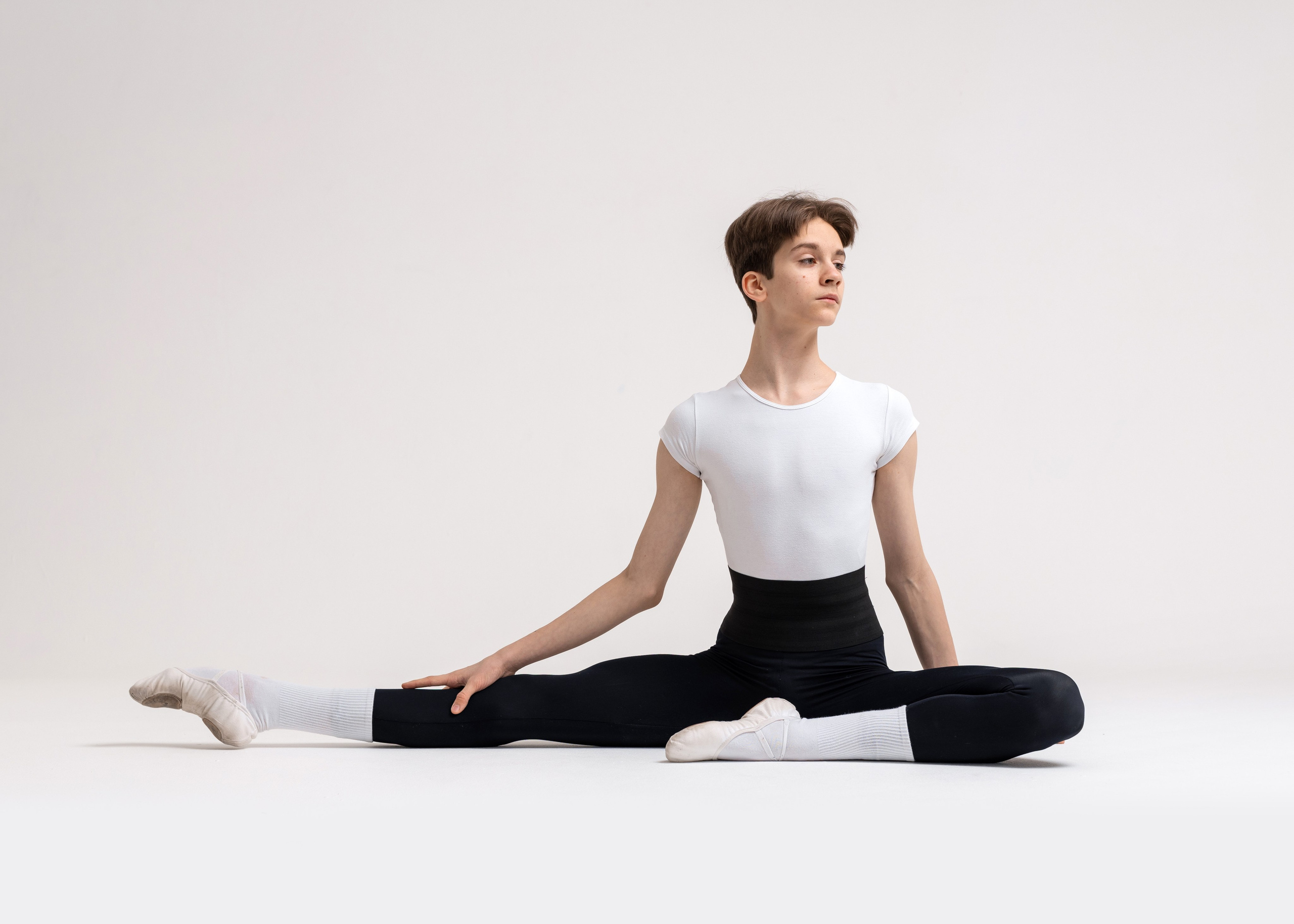 Балетная съёмка на белой циклораме и фонах. Балетный фотограф Алина Ханько — Душа Балета