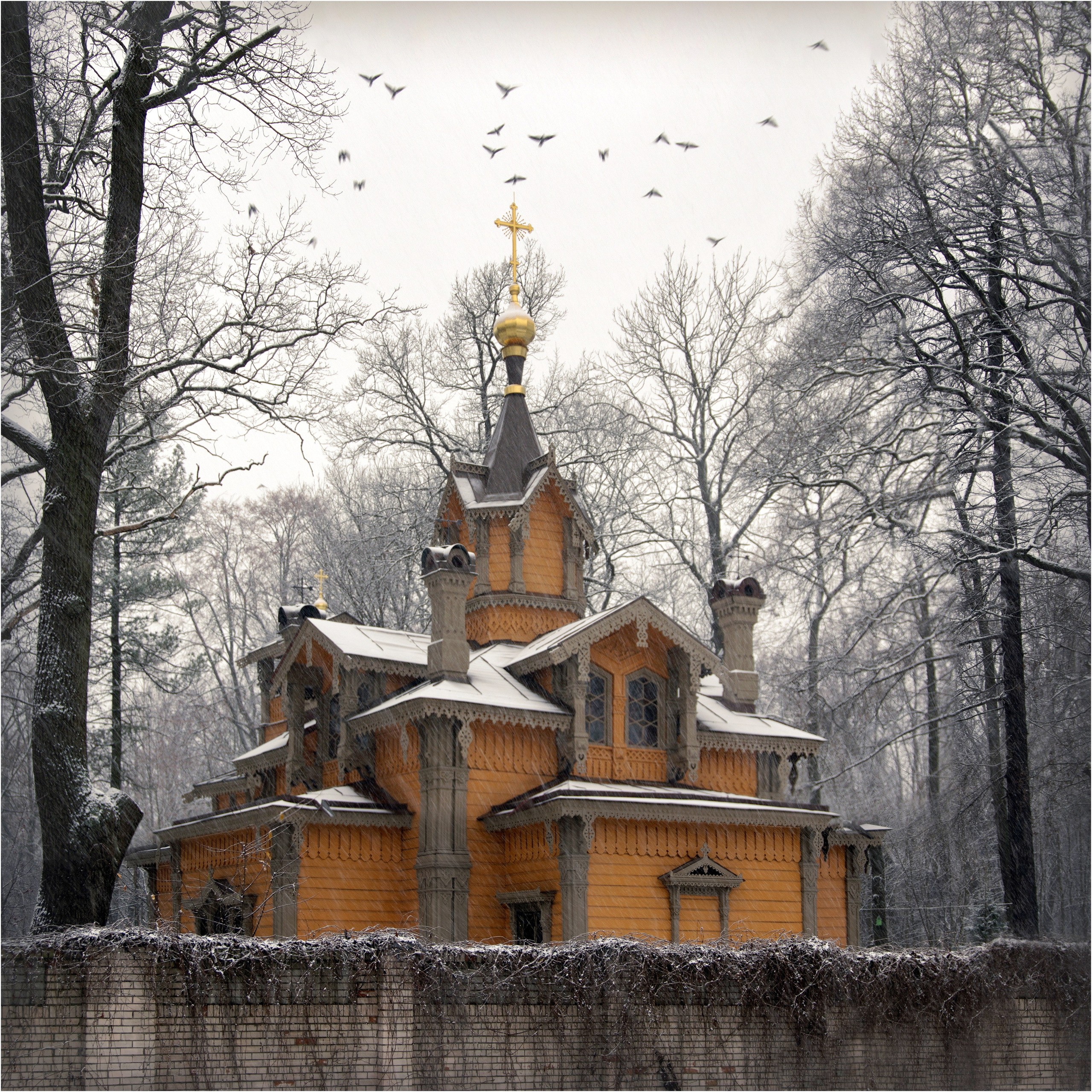 Санкт-петербург.церковь пантелеимона целителя.станция удельная