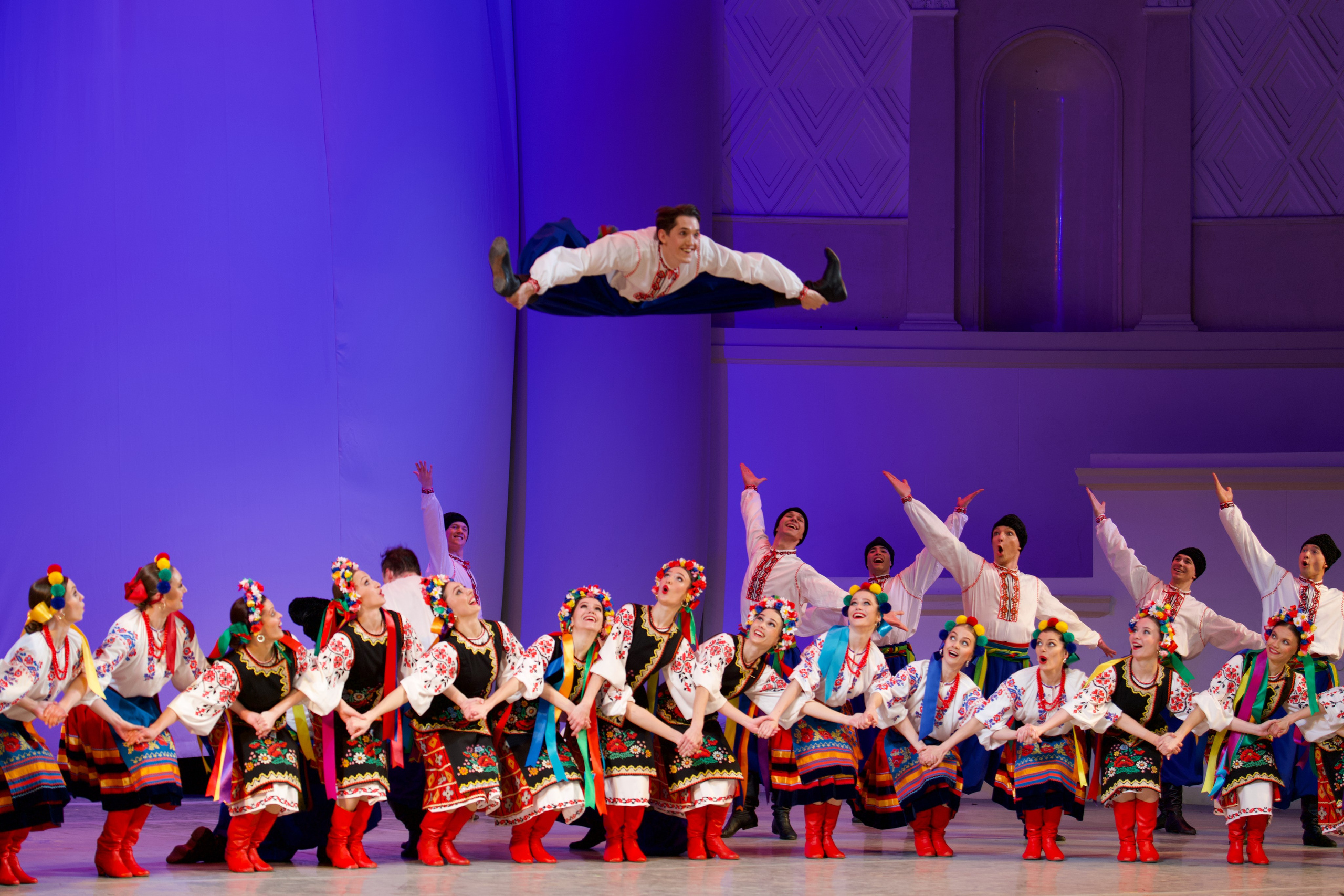 Балет Игоря Моисеева. Фотограф Николай Костюк