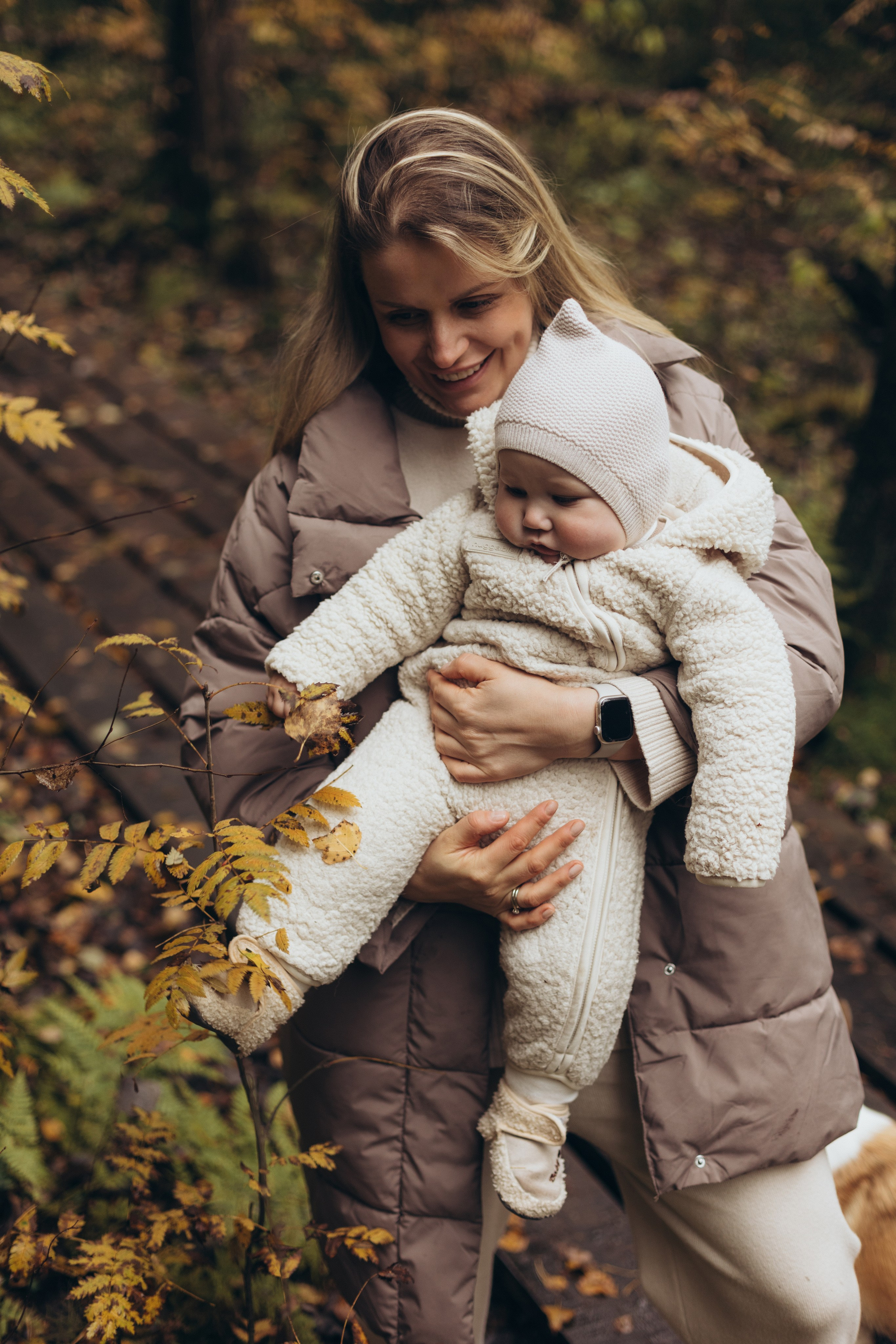 В осеннем лесу. Фотограф из Петербурга