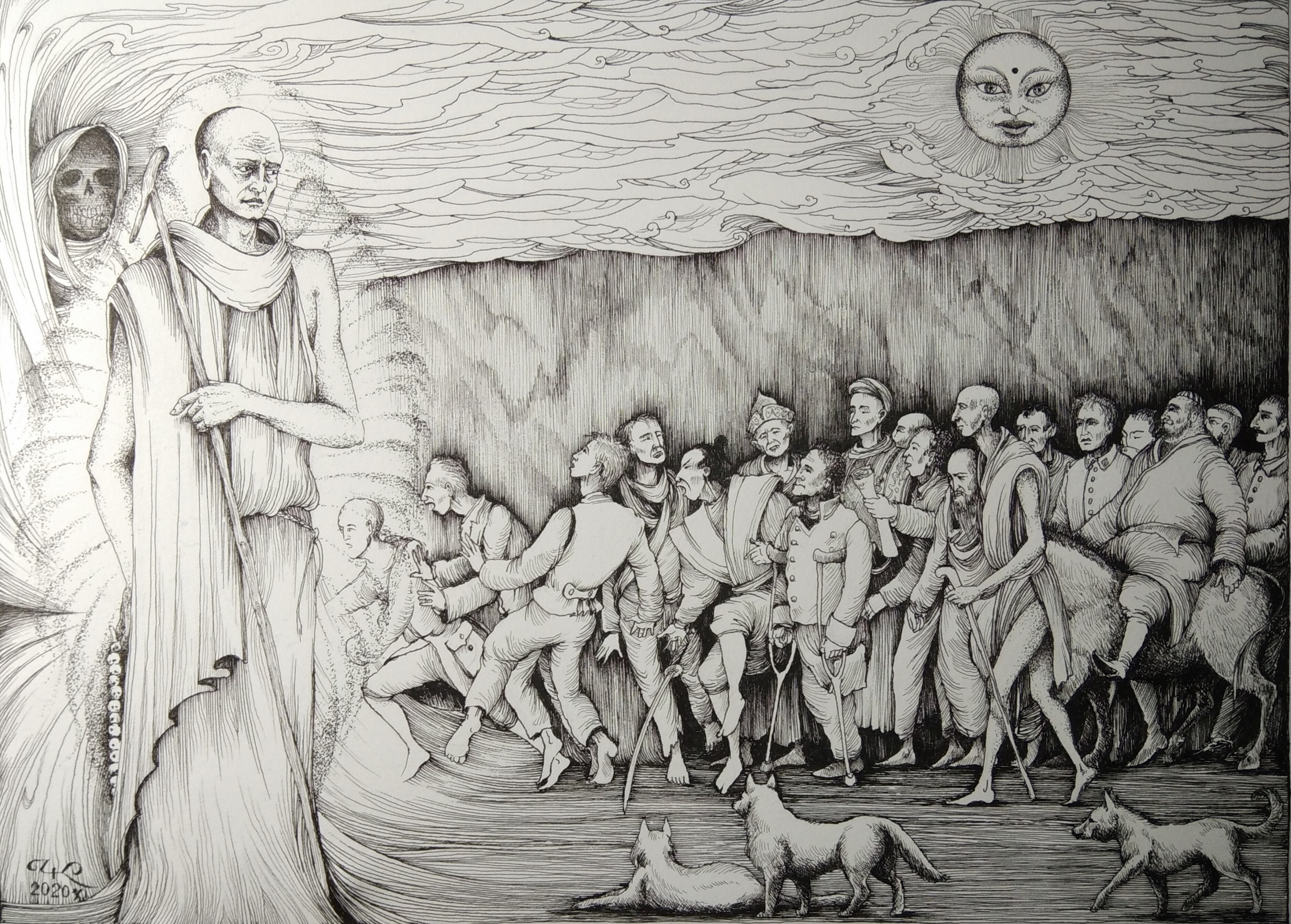 Рисунки. Графика Часовских