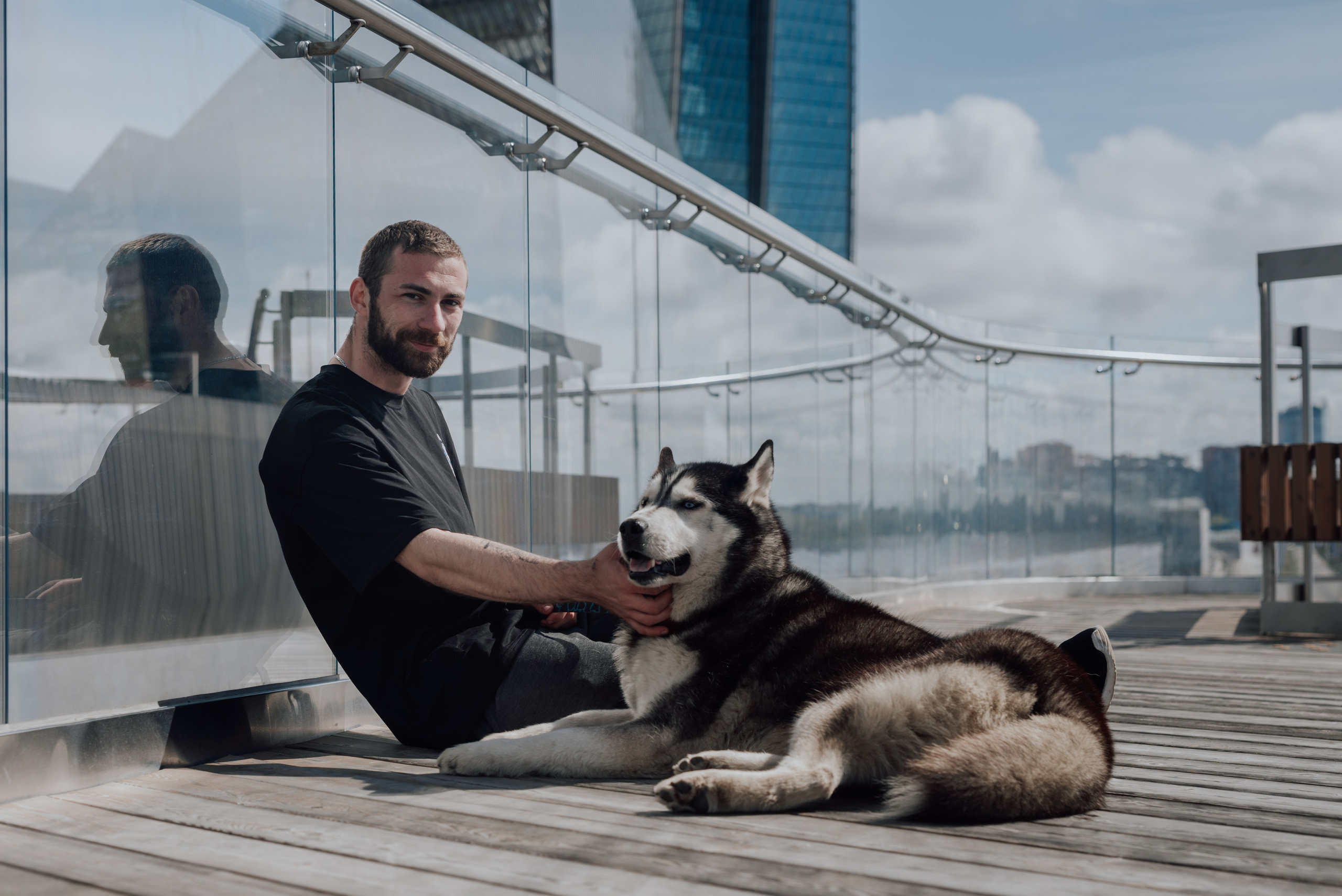 Фотодень с хаски. Фотограф в Санкт-Петербурге и Ленинградской области