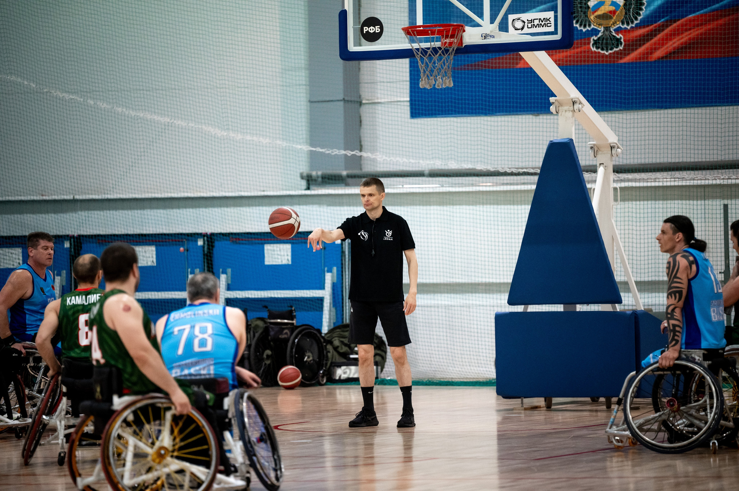 Кубок Чемпионов по баскетболу на колясках. Алексин, 2025. Спортивный фотограф в Туле и Тульской области. Файсханова Фото Спорт