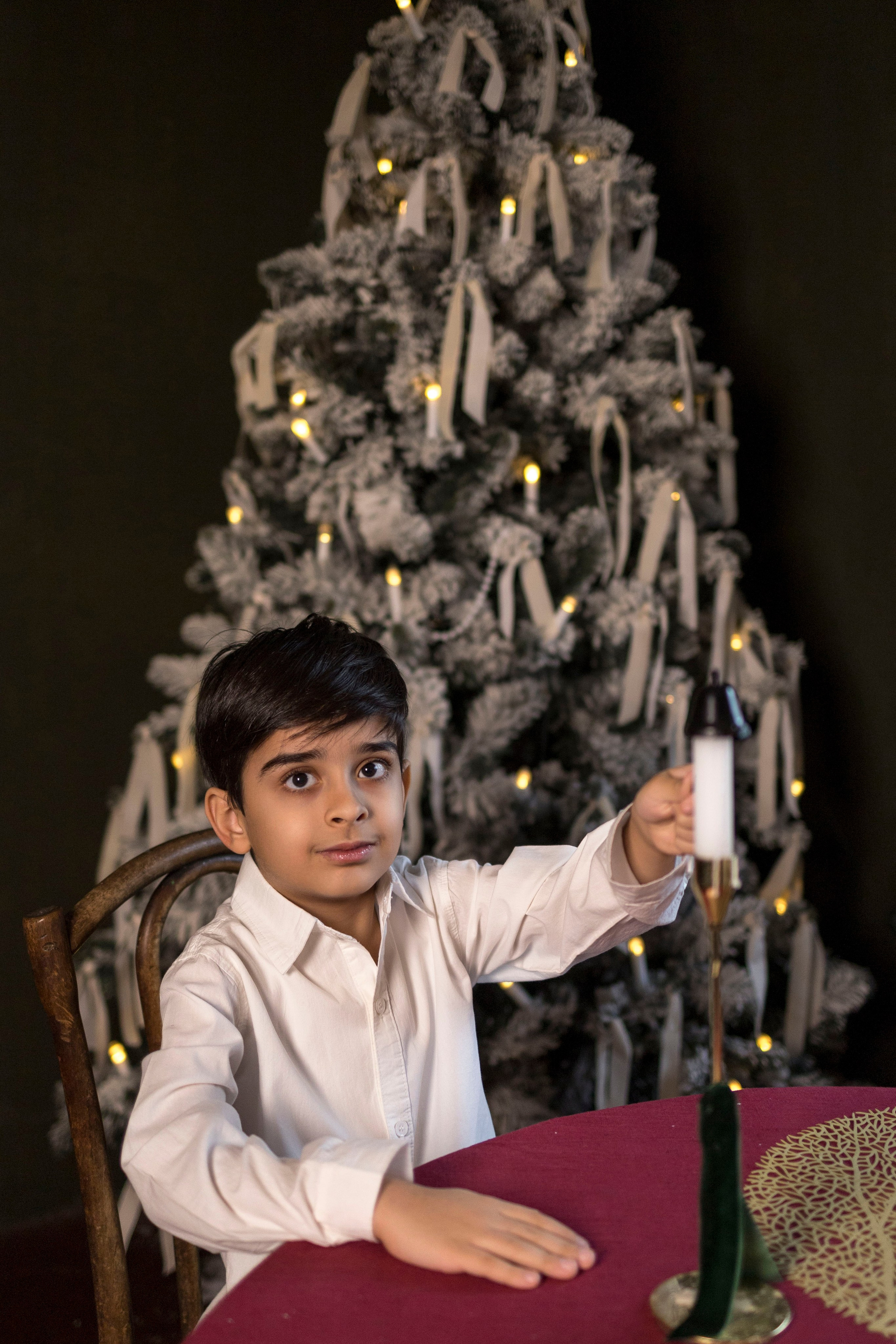 Братик и сестричка в Новый год. Фотограф в Одинцово и Москве Анастасия Летовальцева