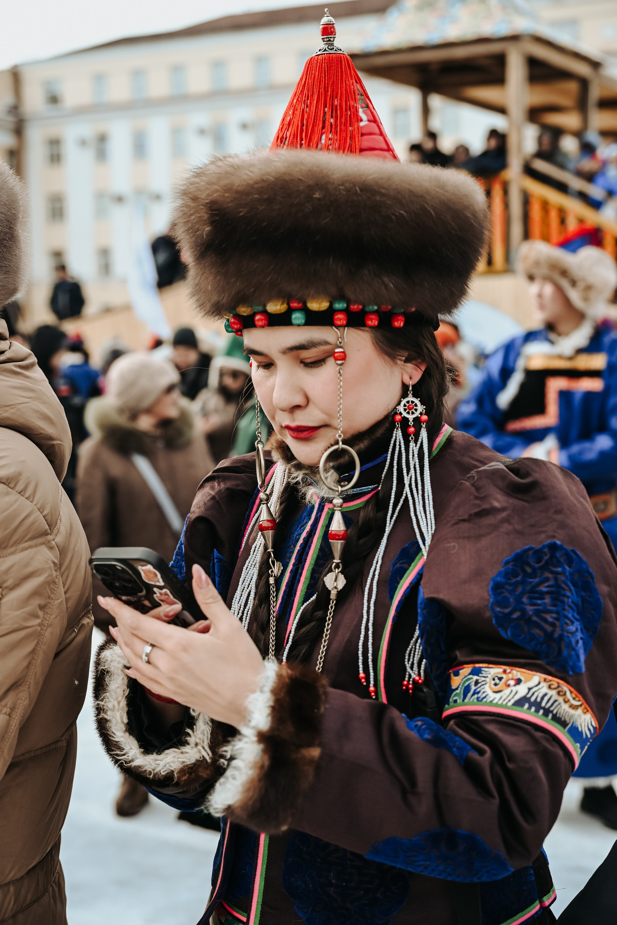 Дэгэлфлэшмоб. Фотобанк Республики Бурятия