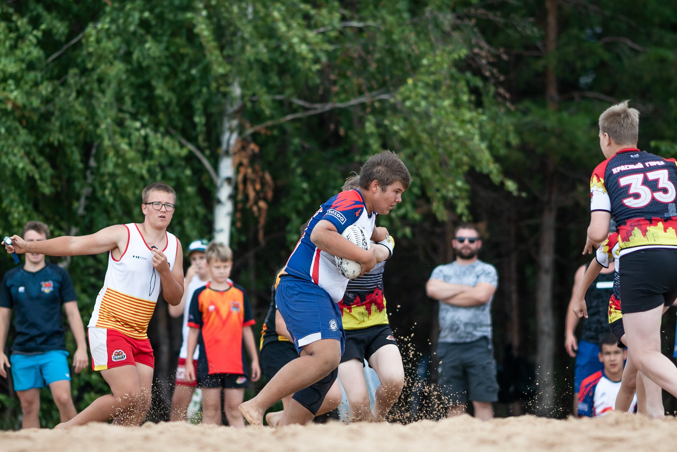 «Кубок «Молота» по пляжному Регби. Фотография