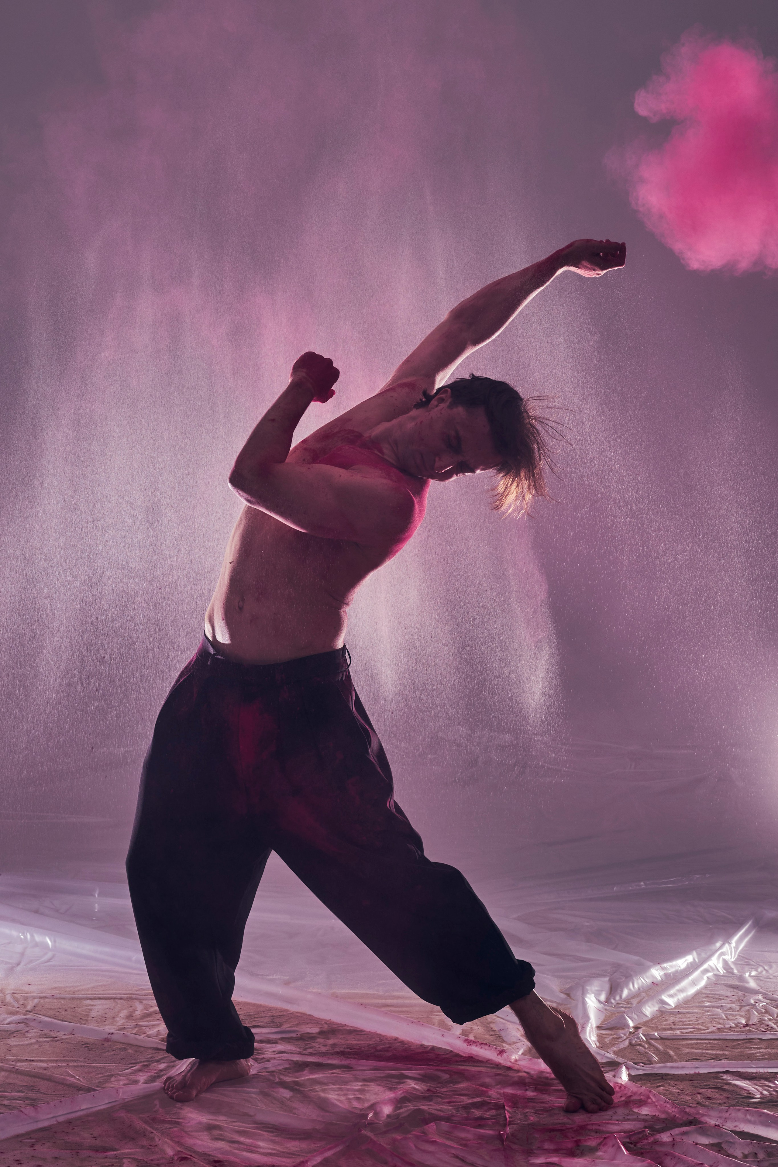 Фотосессия с песком в студии. Анна Потявина. Фотограф Москва