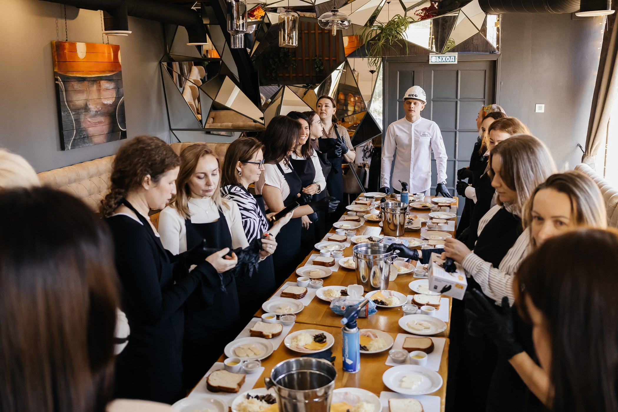 Кулинарный мастер-класс в ресторане «Забой». Фотограф Кемерово | Сергей