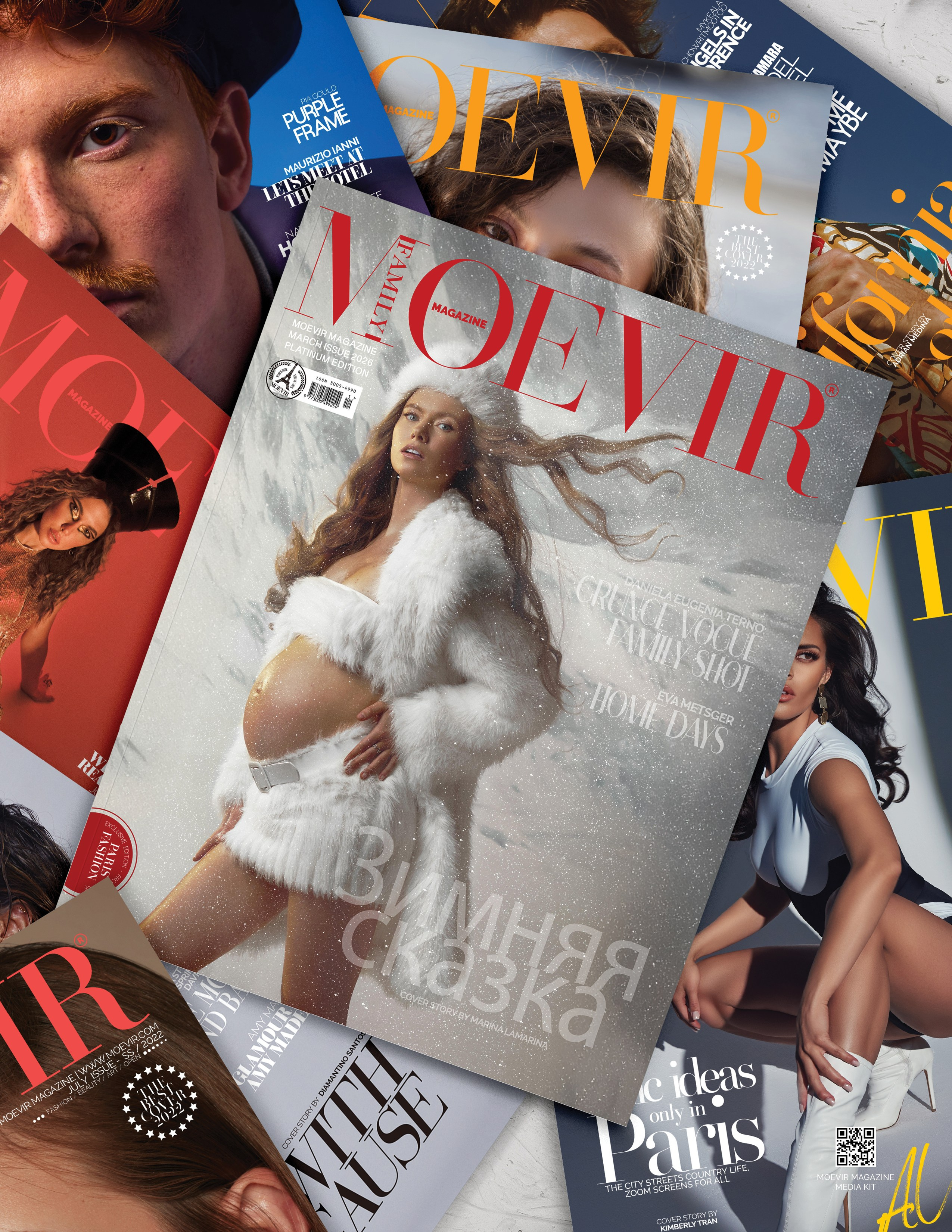 Moevir Magazine — March Issue 2026. Интерьеры, Контент, Портреты | Фотограф в Москве Дани Терно