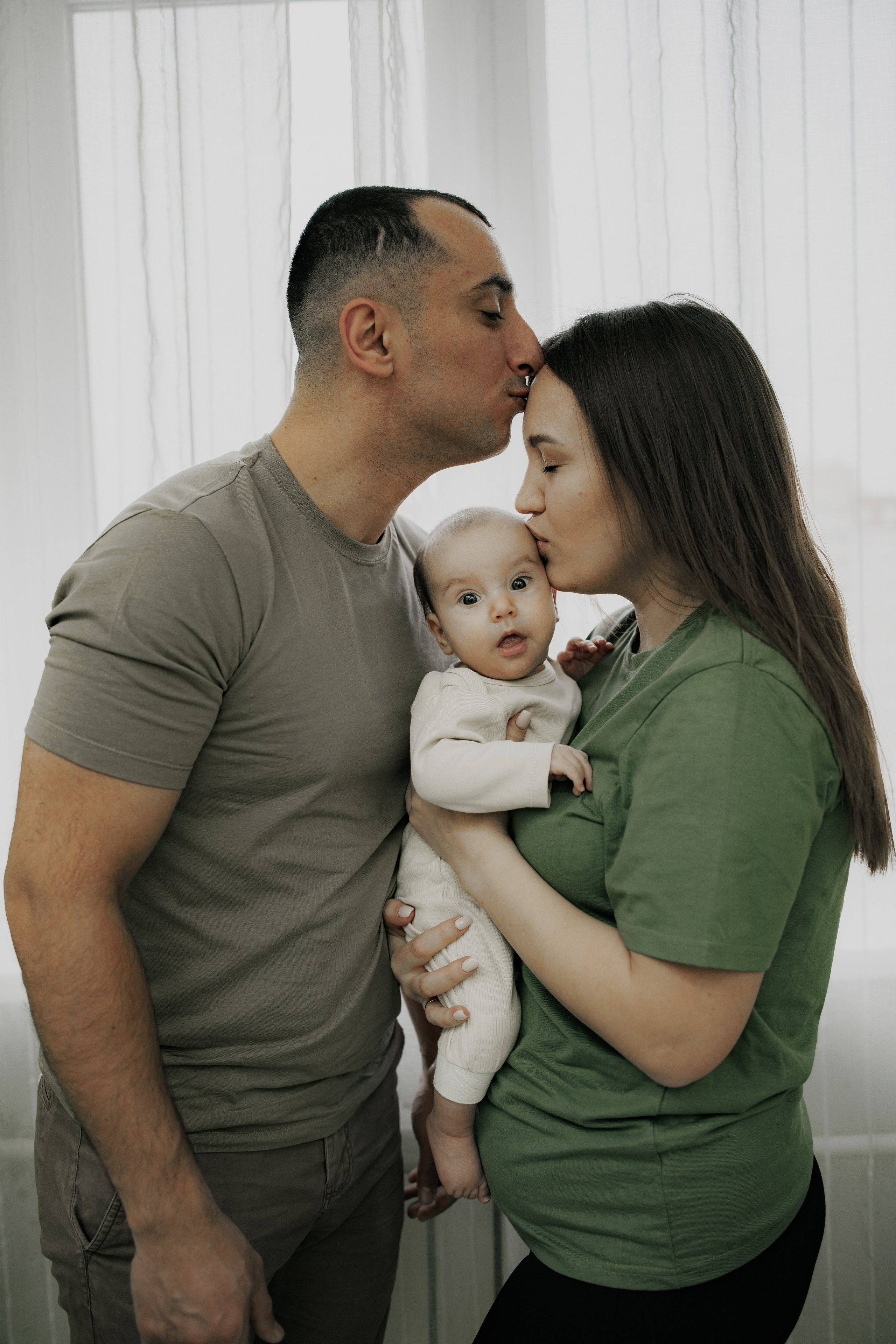 Домашняя съемка семьи Кати. Семейный и женский фотограф в Туле