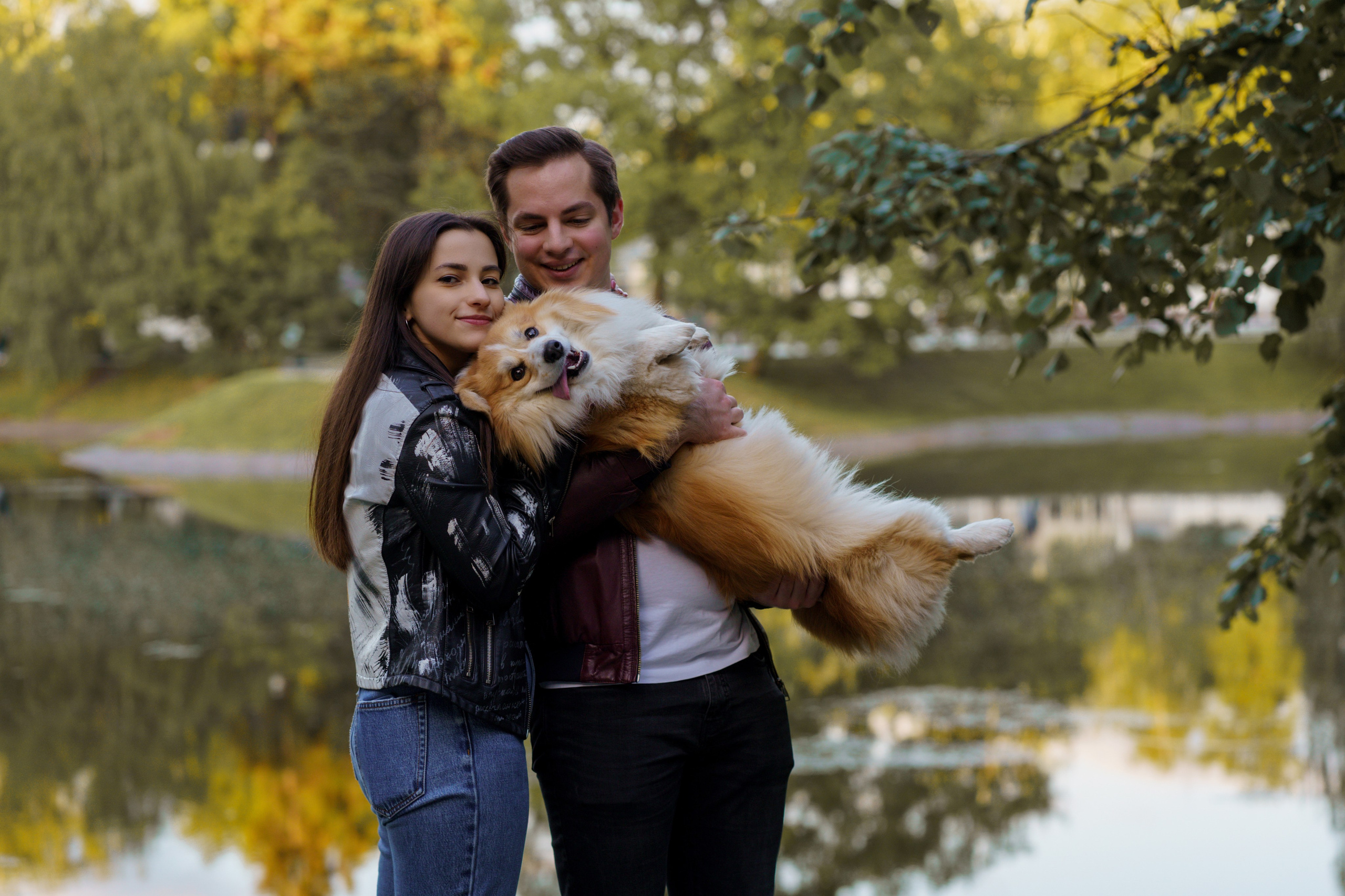 Катя, Арсений и Пух. Свадебный фотограф в Москве Анна Полушина