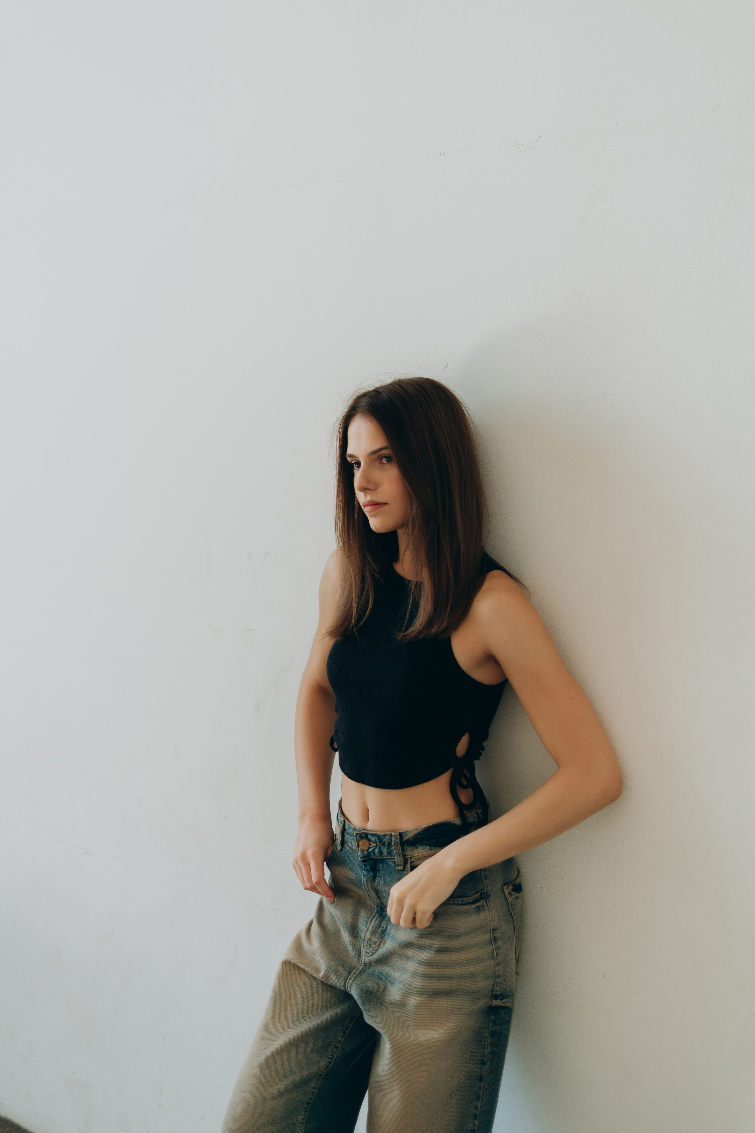 Настя. Модельные тесты. Фотограф Москва Виктория-Антуанетта