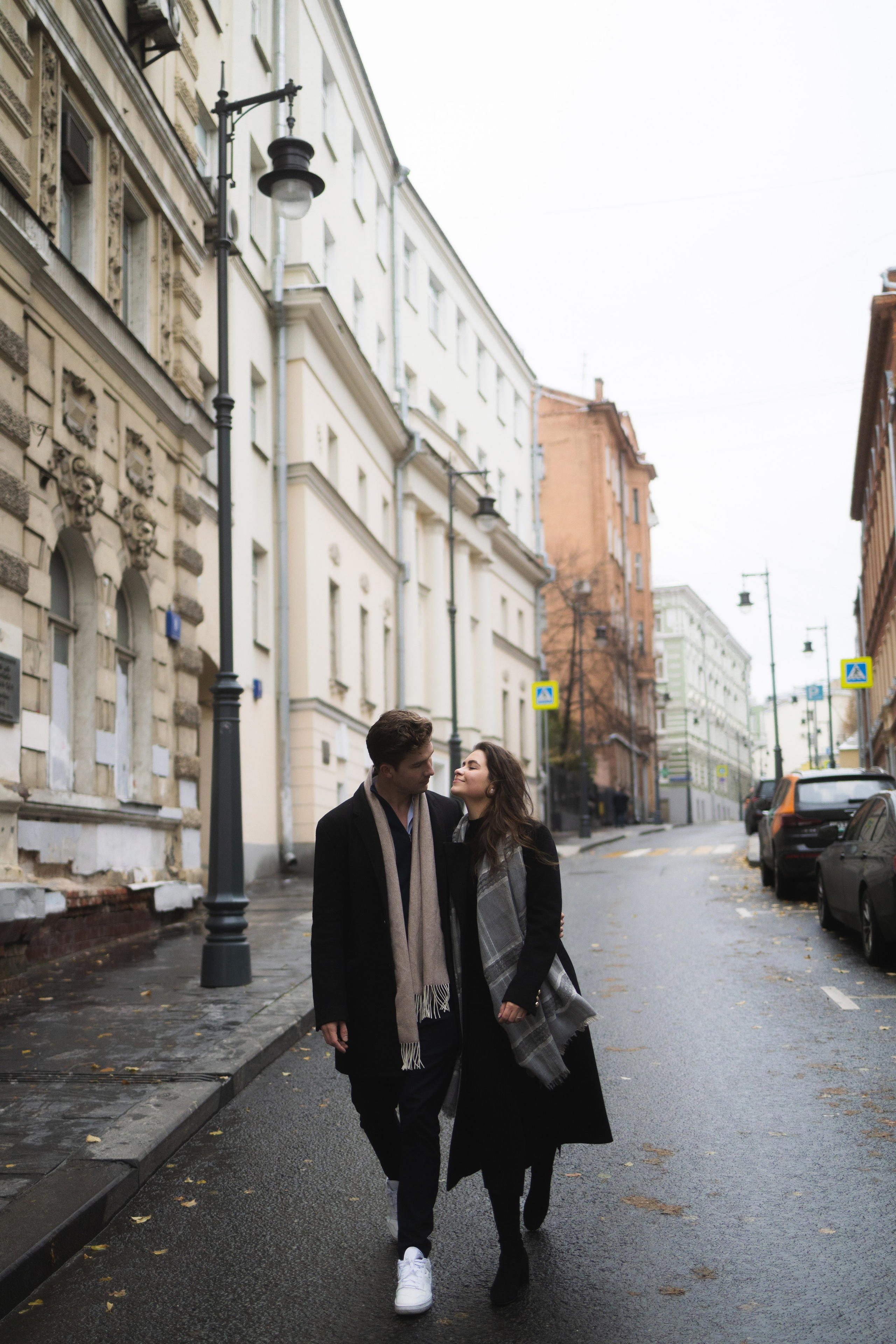 Джеймс и Аделина на улицах Китай города. Свадебный и портретный фотограф в Москве Кристина Золотова