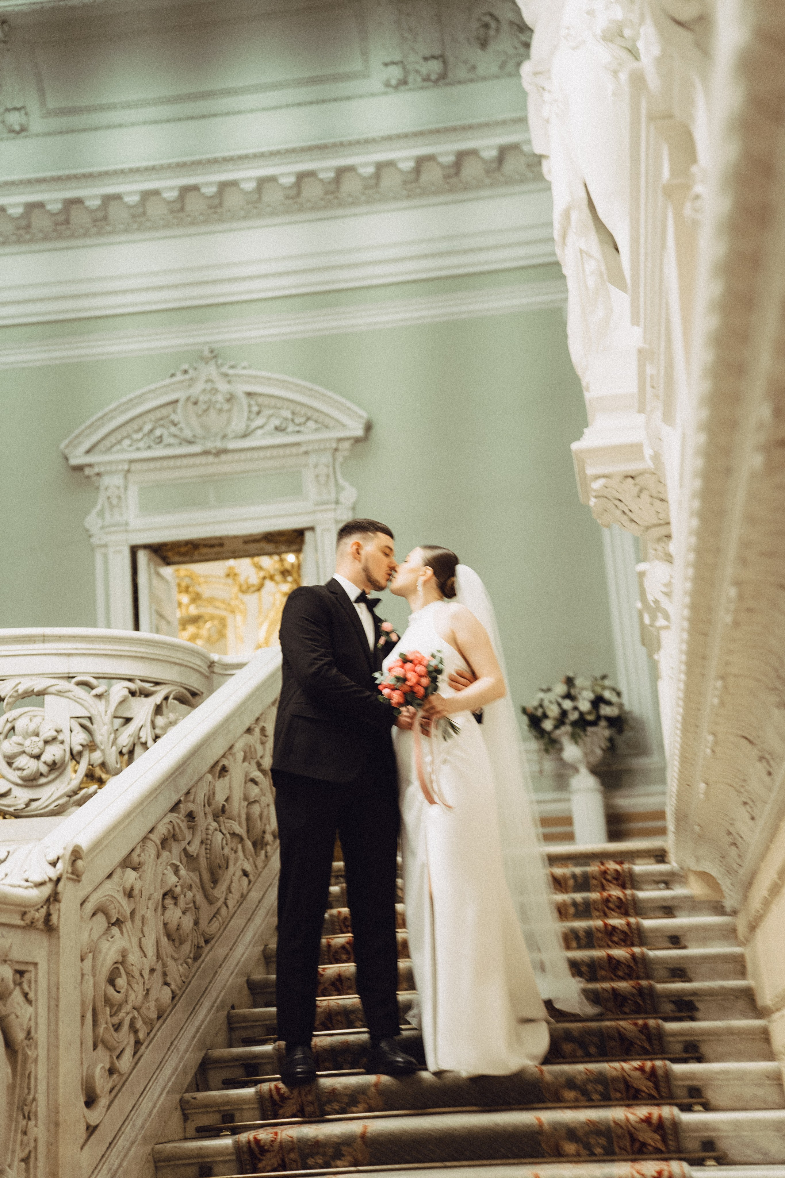 СВАДЕБНАЯ СЬЕМКА В ПЕВОМ ДВОРЦЕ БРАКОСОЧЕТАНИЯ. Профессиональный фотограф, Санкт-Петербург — Виктория Богомолова
