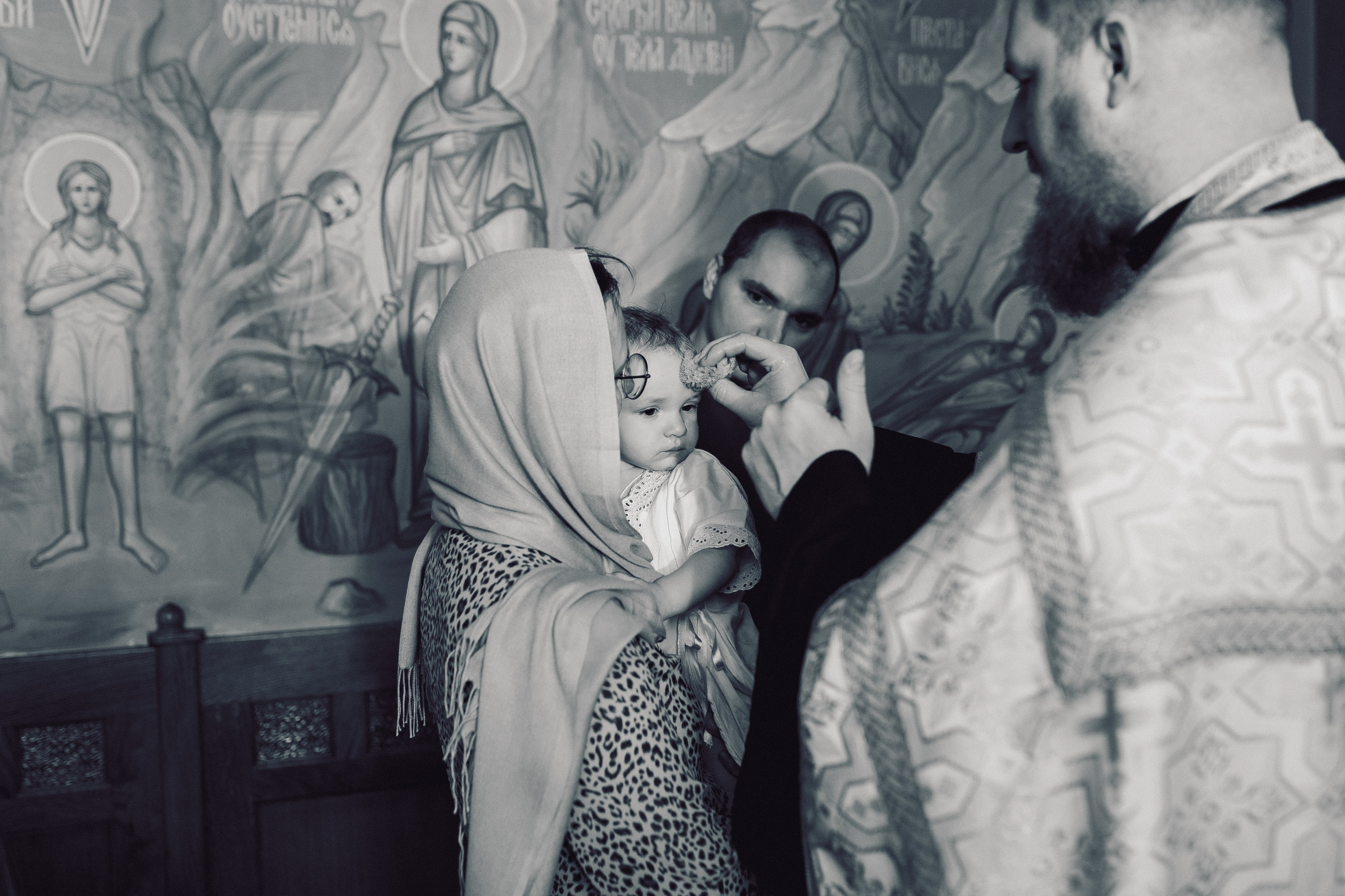 Крещение в Троицком соборе