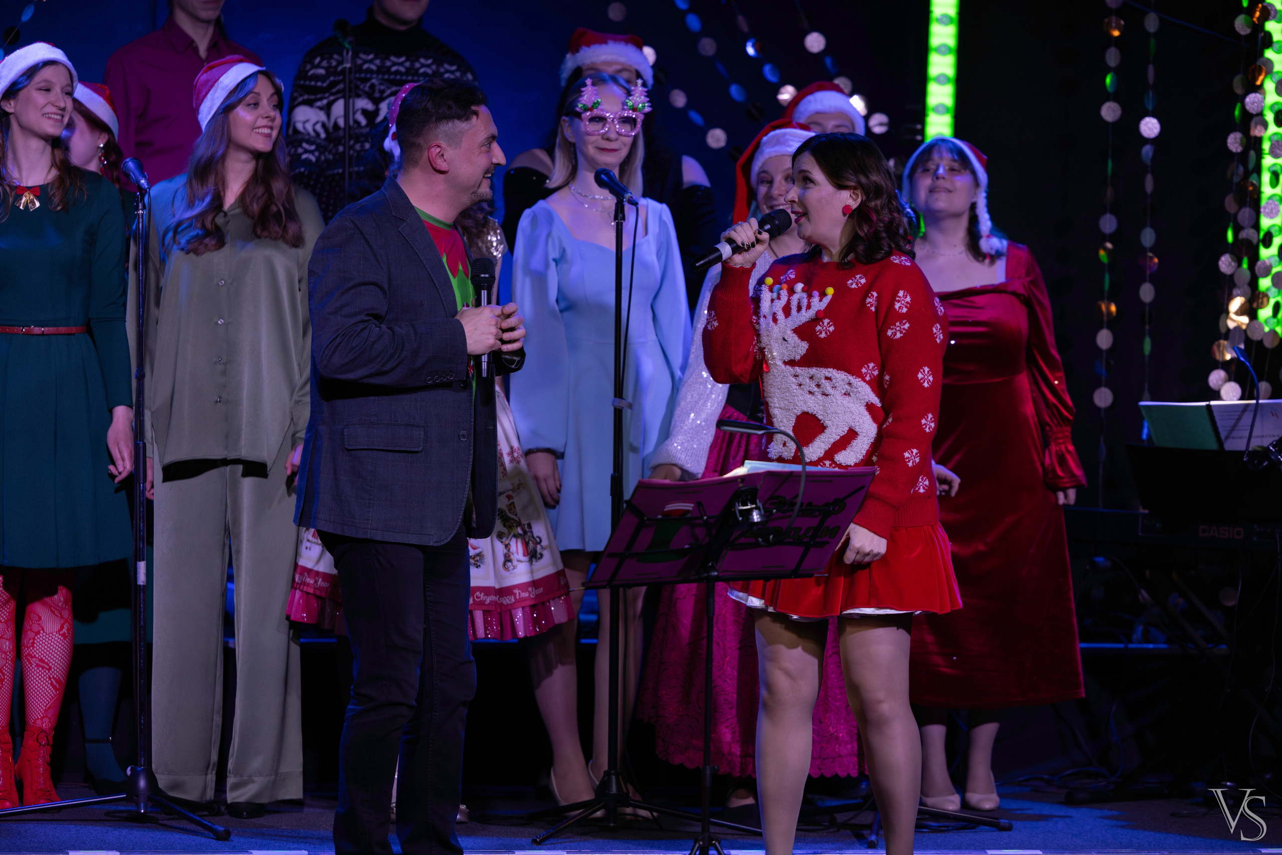 Мюзикл Elf и новогодний концерт Fellowship. Фотограф Виктор Степанов