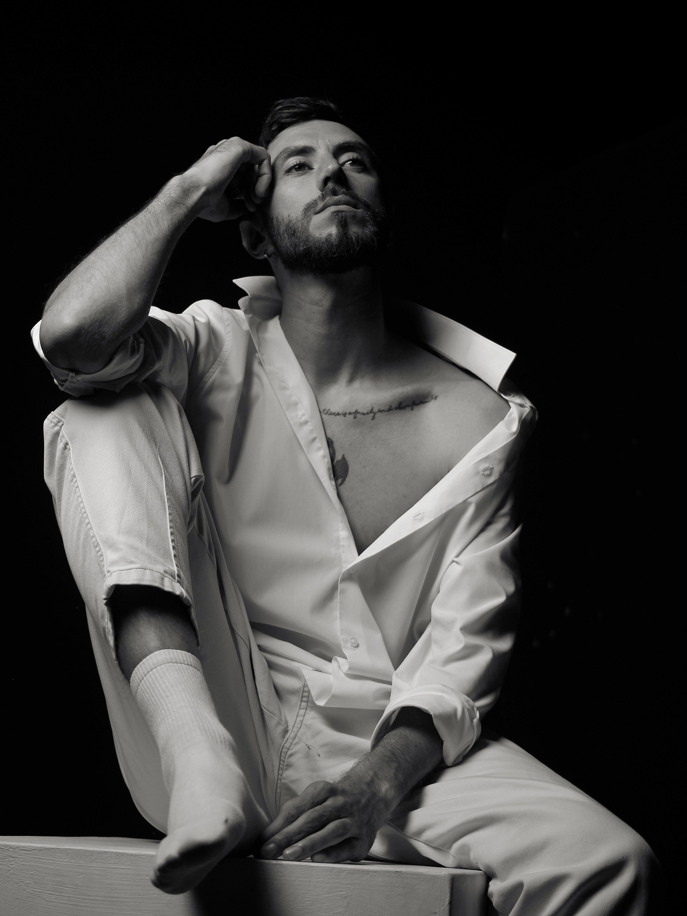 Иван, студия VOGUE. Photography Eva