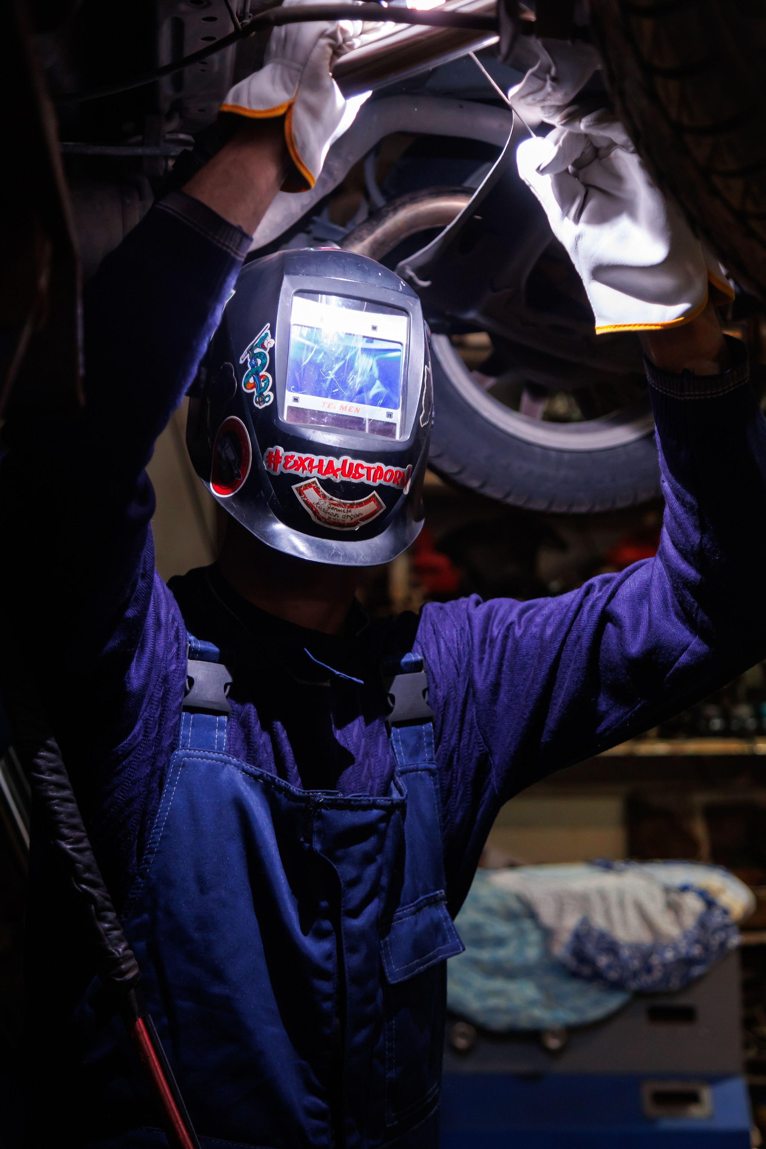 Сварка. Фотограф Антон Клейнос, Владивосток