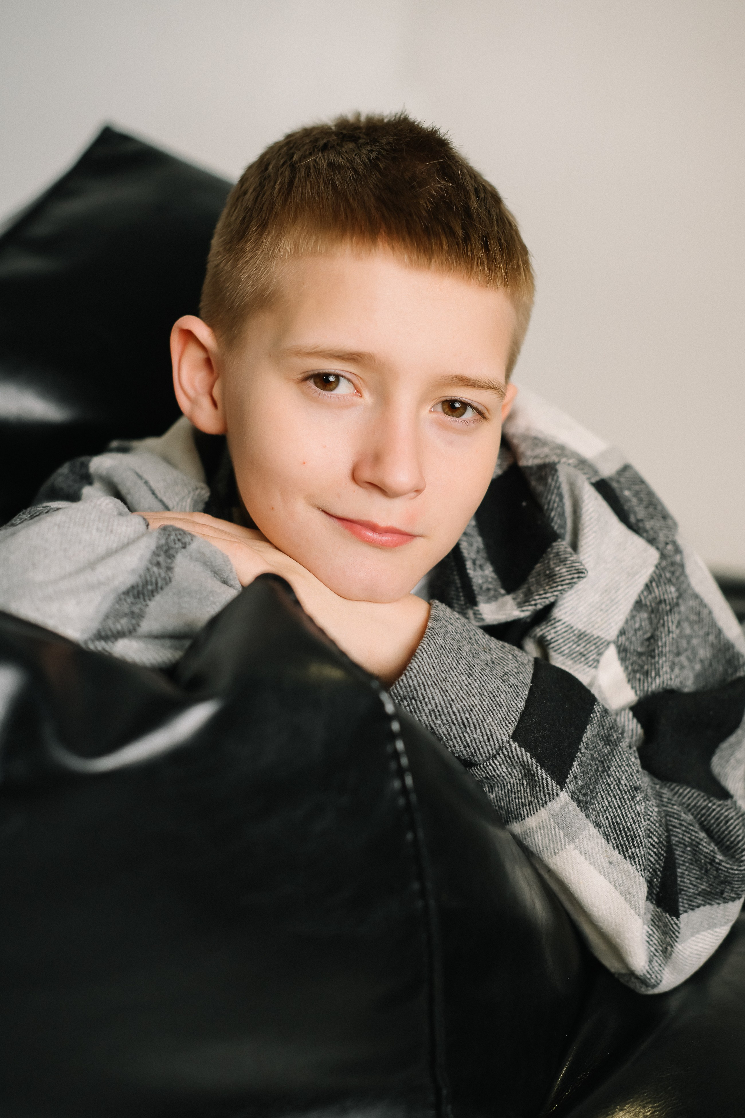 Александра с детьми