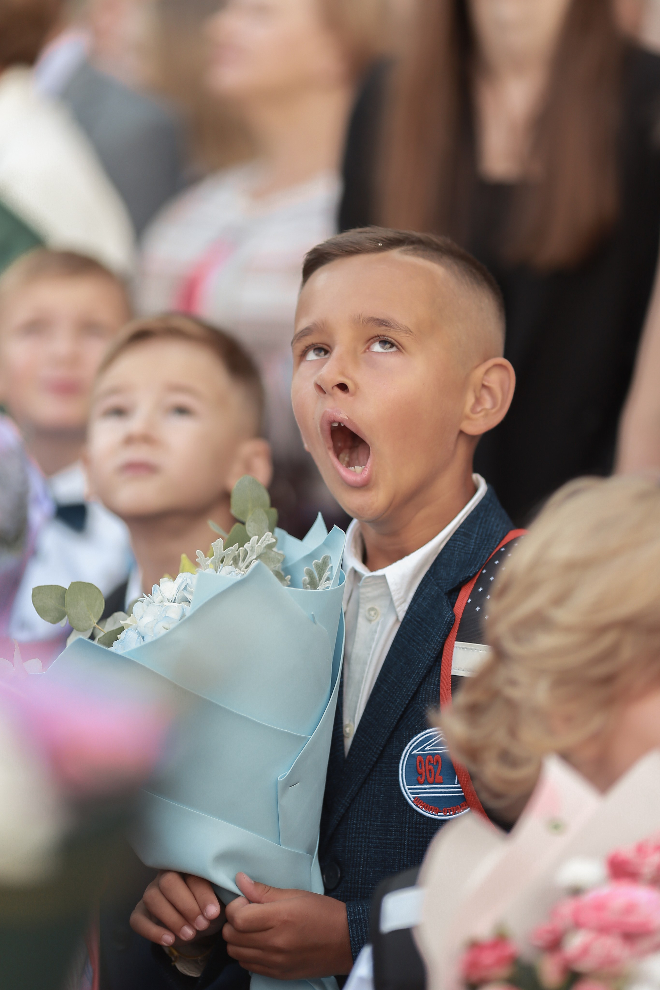 Первое сентября у 1Е класса. Антонина Морозова, профессиональный семейный фотограф видеограф