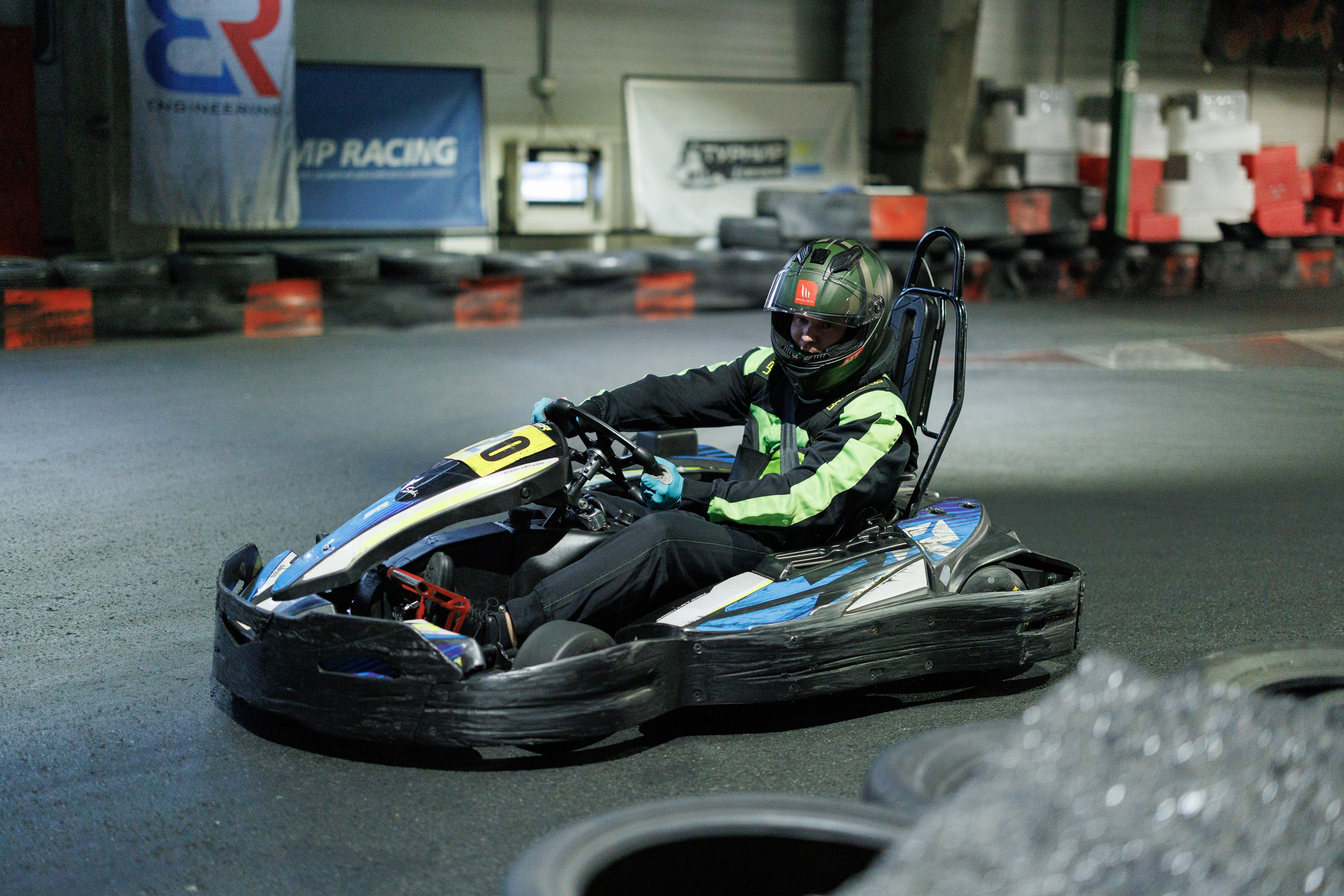 Turba karting hall — корпоративные соревнования. Контент для бизнеса в Екатеринбурге Полдень Медиа