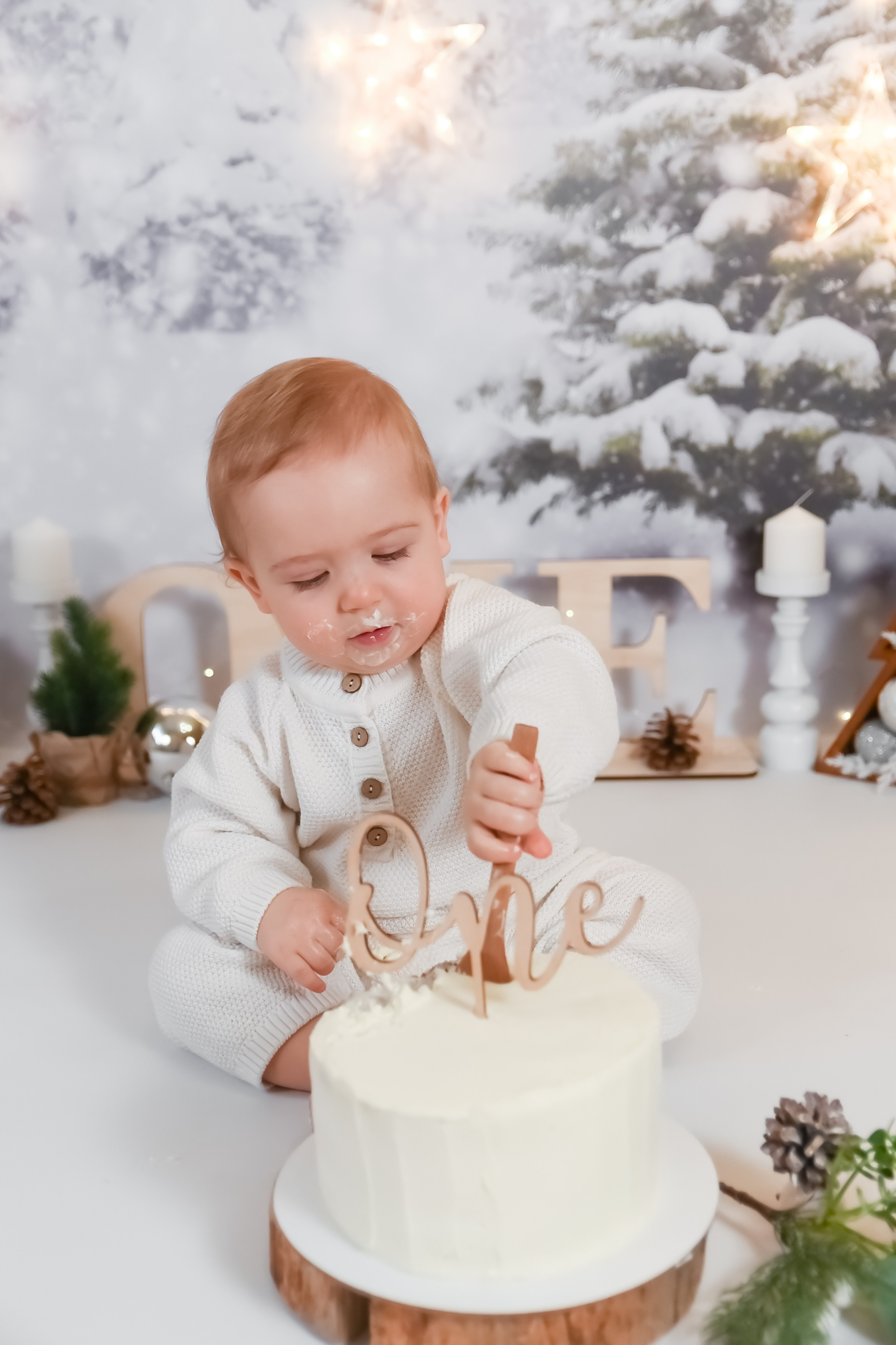 2022_12_Годик Мише + крушение тортика. Детский Фотограф |Фотограф на годик в Брянске Ирина Романова