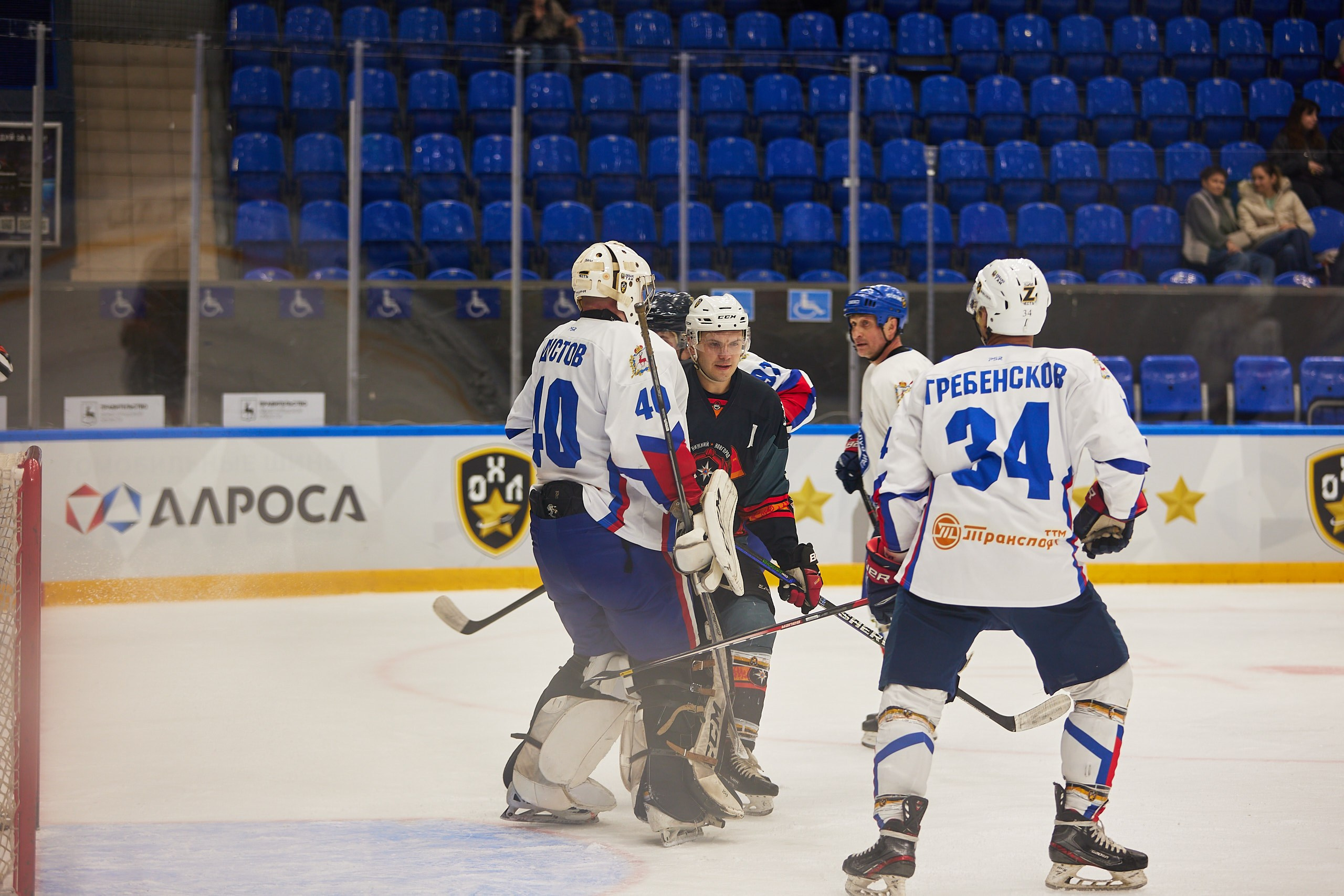 Репортаж. Офицерская хоккейная лига 2025 год. Спортивный фотограф Некрасов Денис