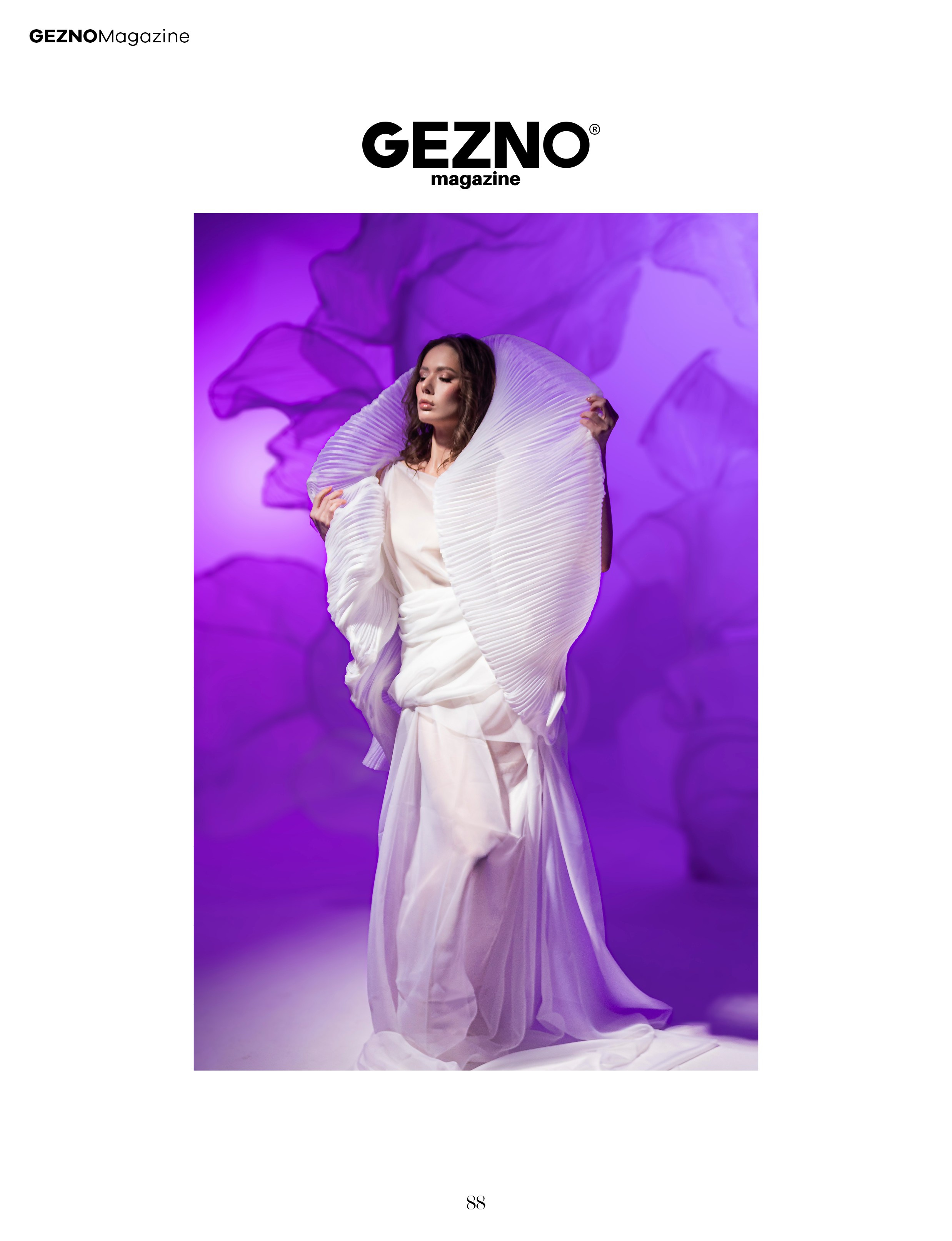 Студийная сьемка. Публикация в GENZO magazine. Портретный фотограф в Санкт-Петербурге Савельева Ольга