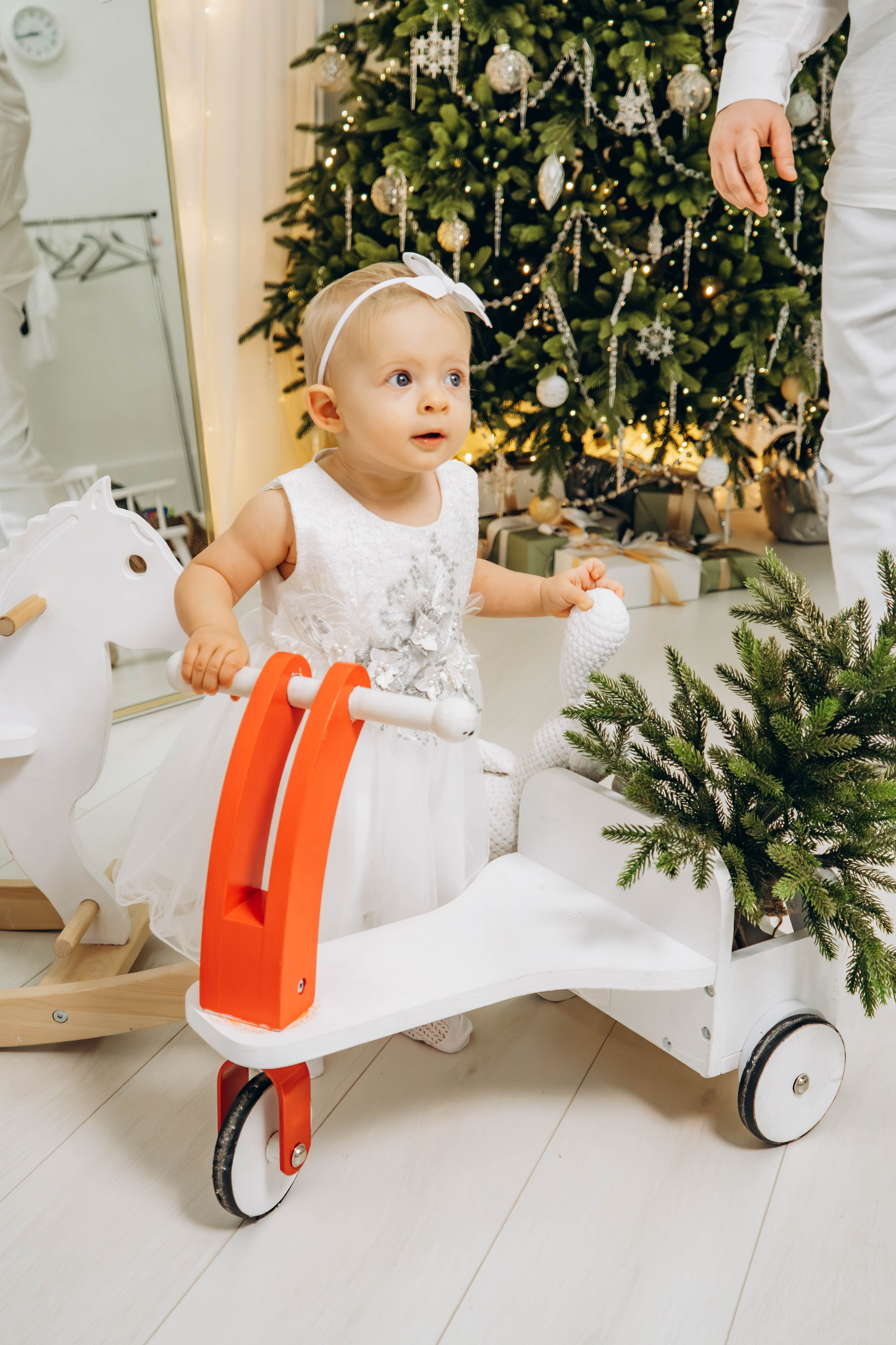 Съемка на годик малышки. Студия «LuLu». Фотограф Москва Валерия Веденина