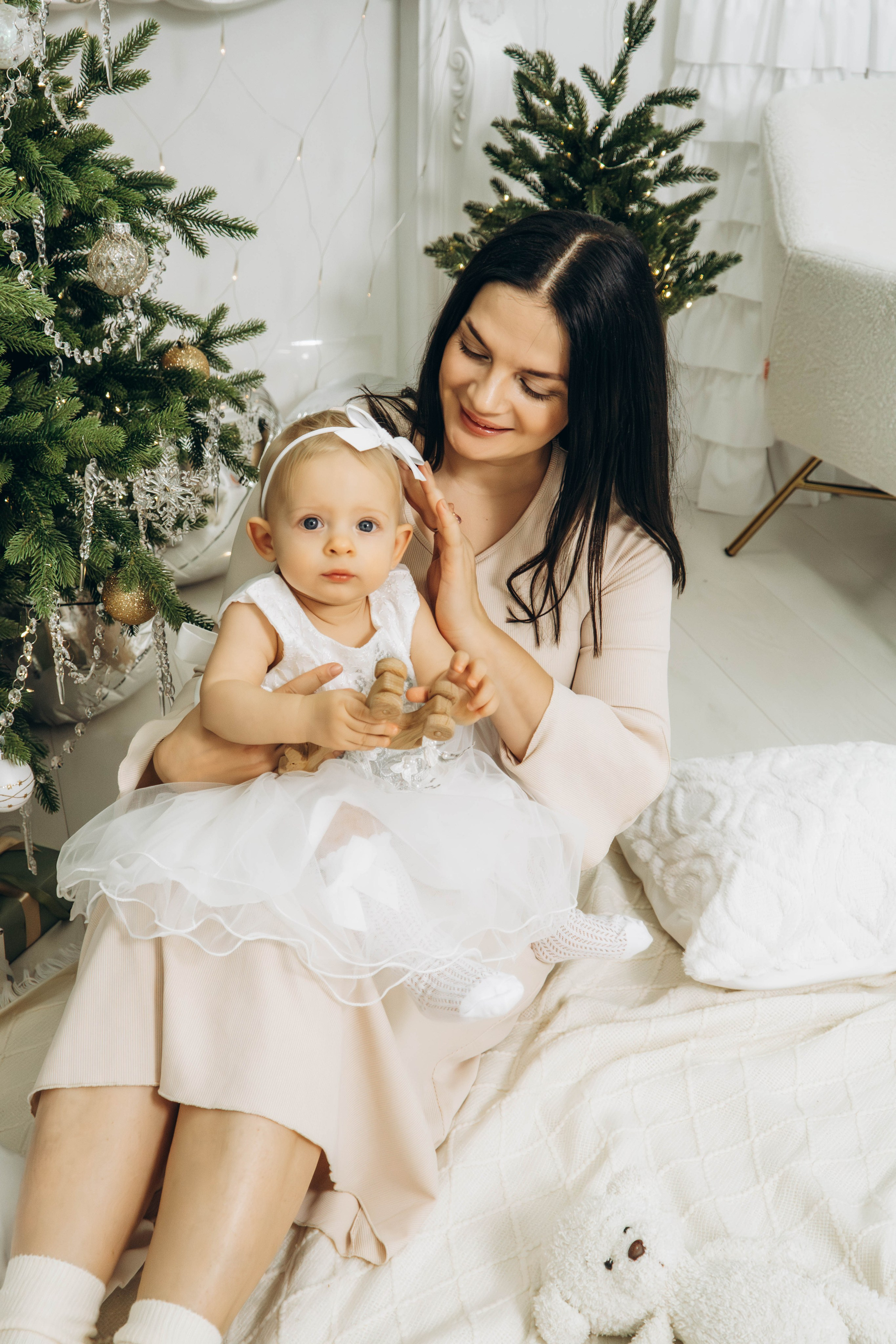 Съемка на годик малышки. Студия «LuLu». Фотограф Москва Валерия Веденина