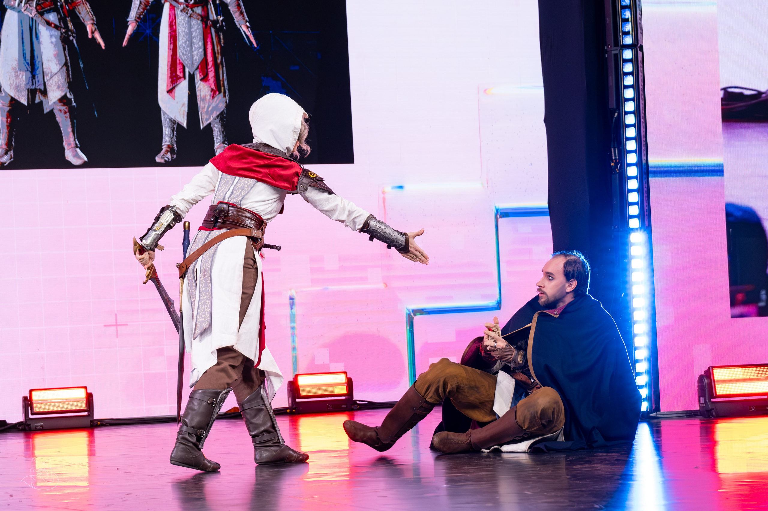 Сцена РЭД ЭКСПО 2024. Косплей фотограф