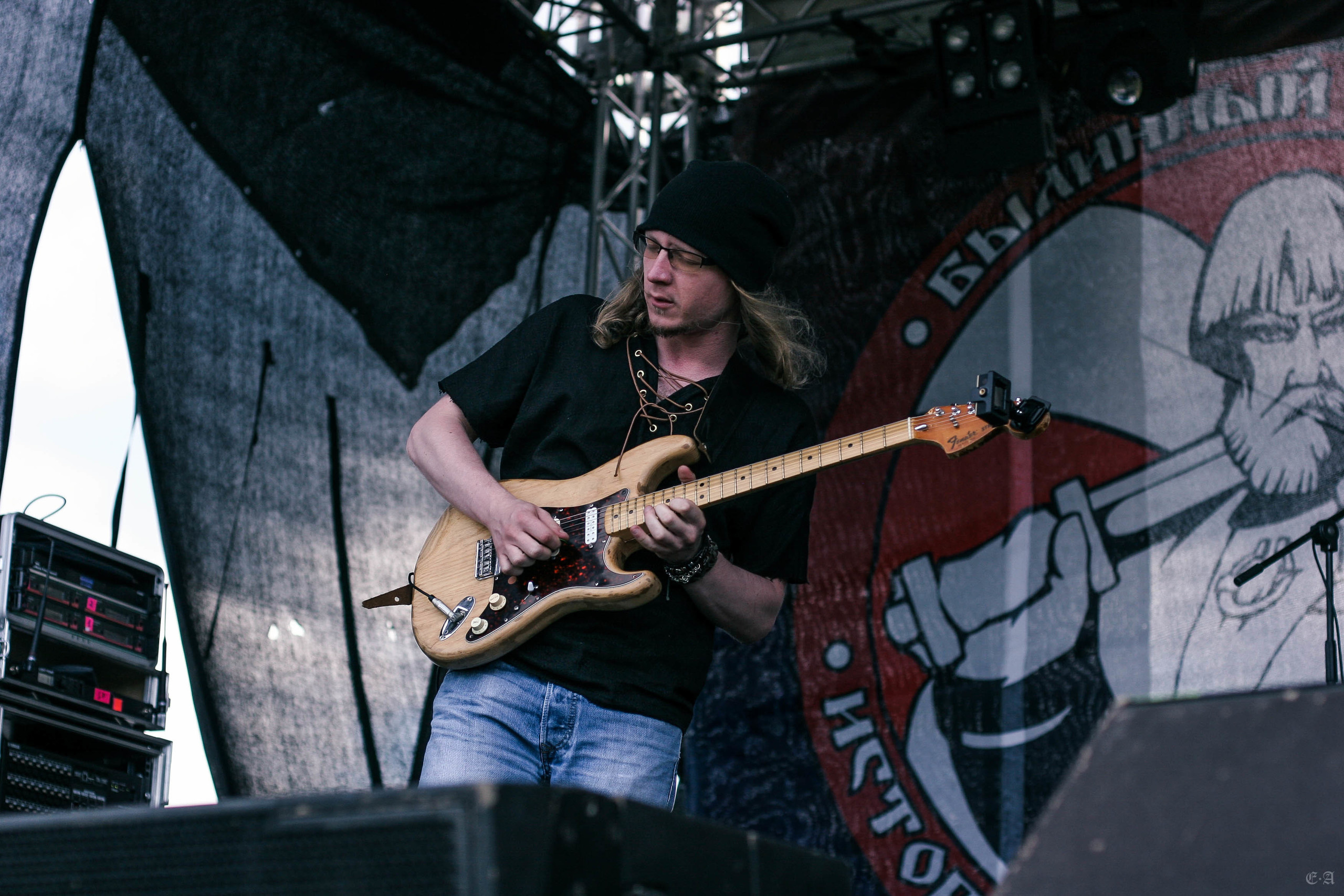 Группа «Ворон» на фестивале «Былинный берег 2019». Фотограф Ellairen