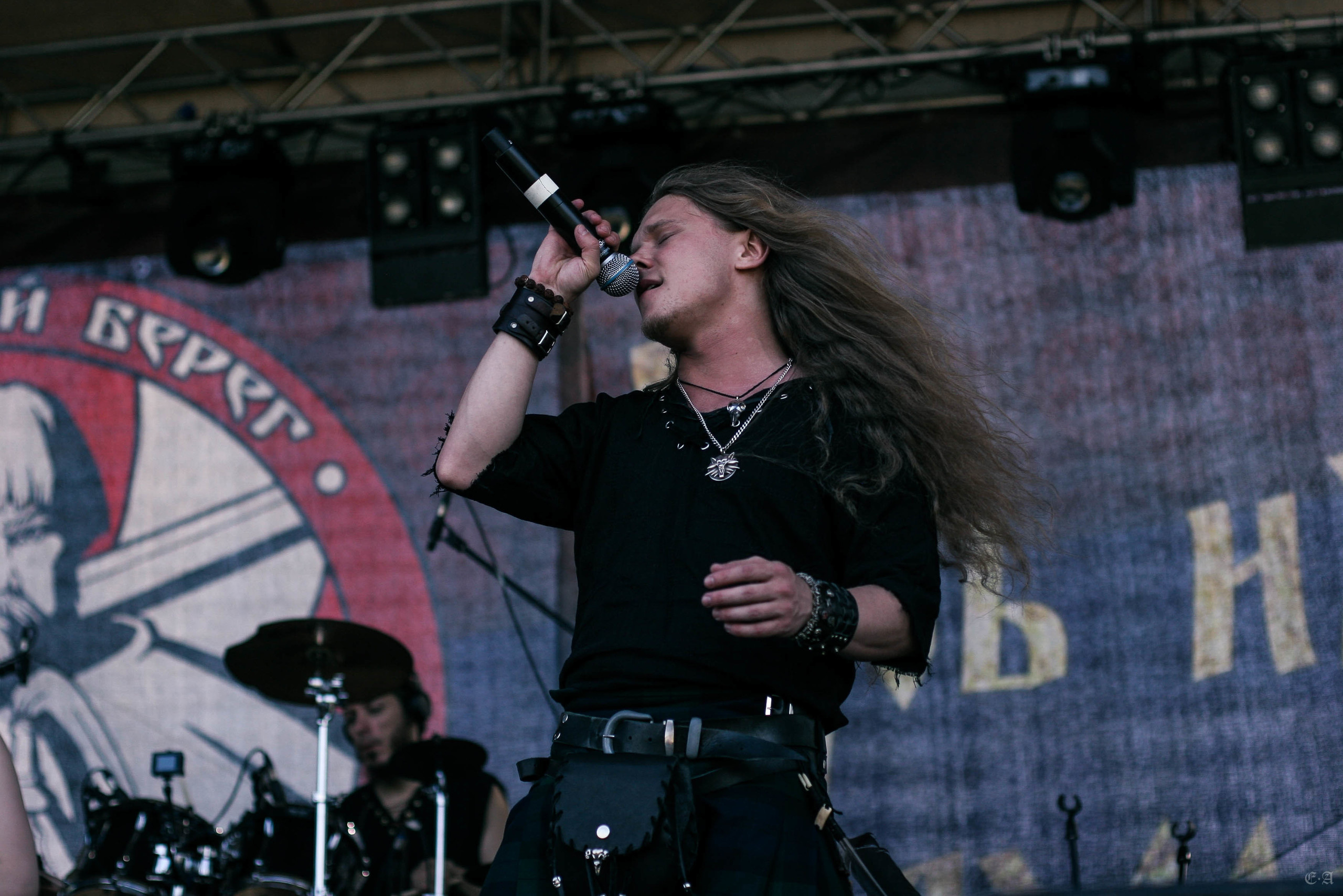 Группа «Ворон» на фестивале «Былинный берег 2019». Фотограф Ellairen