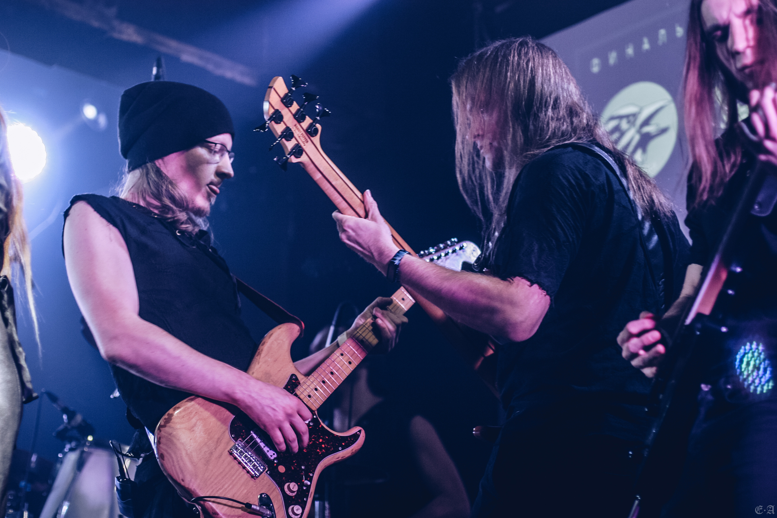 Группа «Ворон» на фестивале «Рок в защиту животных 2019». Фотограф Ellairen