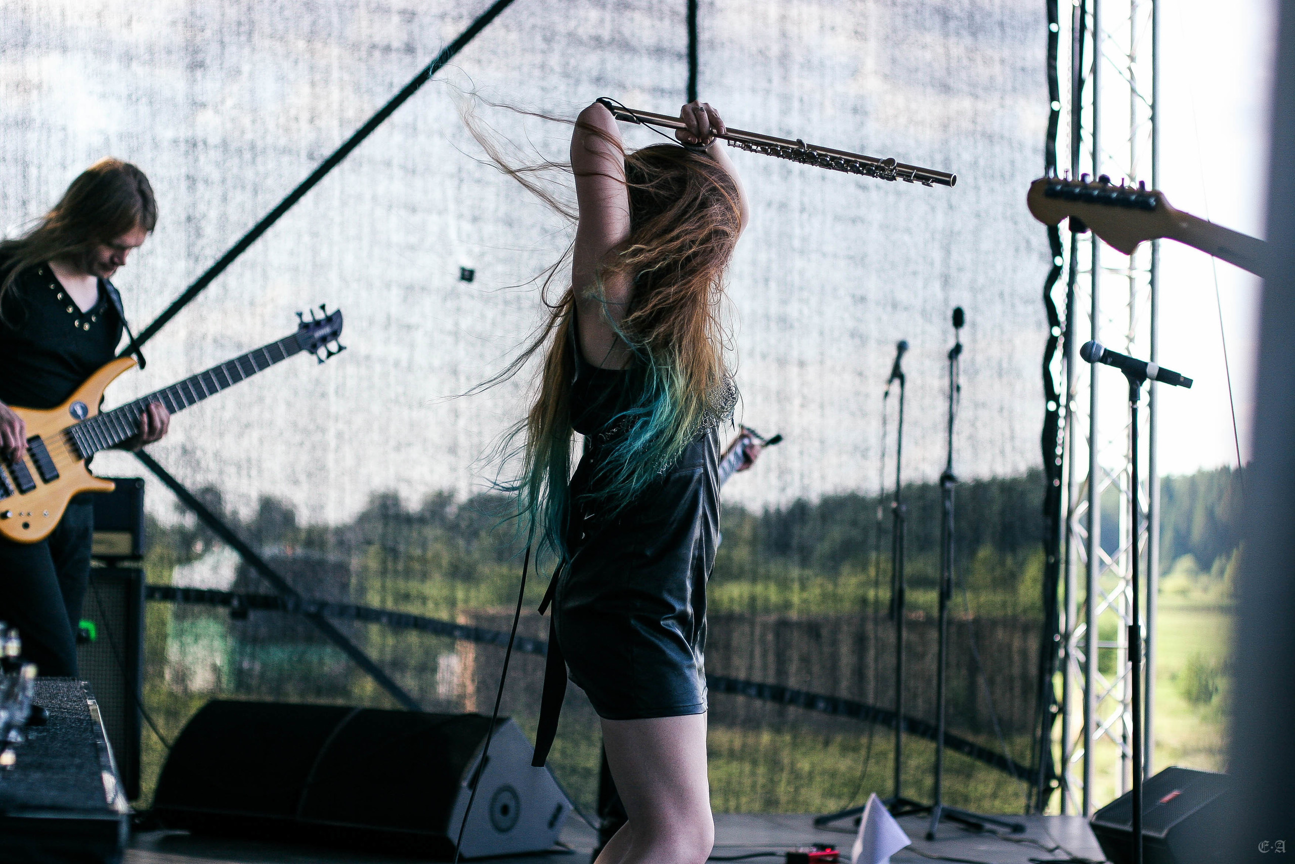 Группа «Ворон» на фестивале «Былинный берег 2019». Фотограф Ellairen