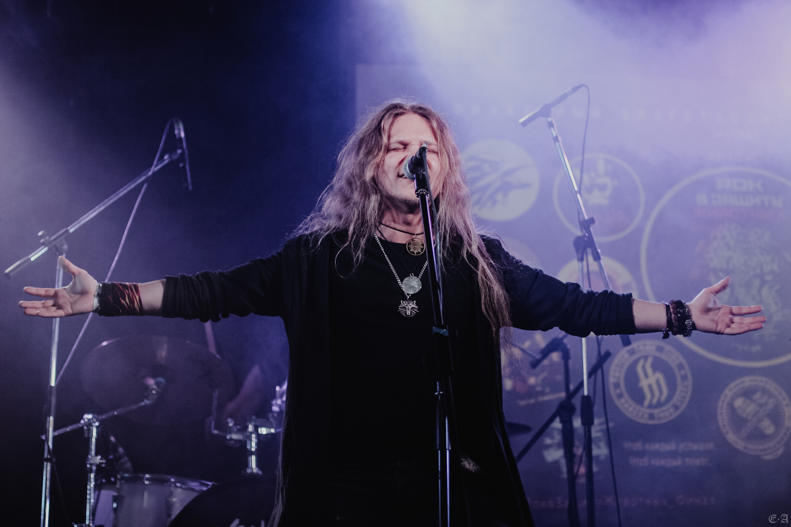 Группа «Ворон» на фестивале «Рок в защиту животных 2019». Фотограф Ellairen