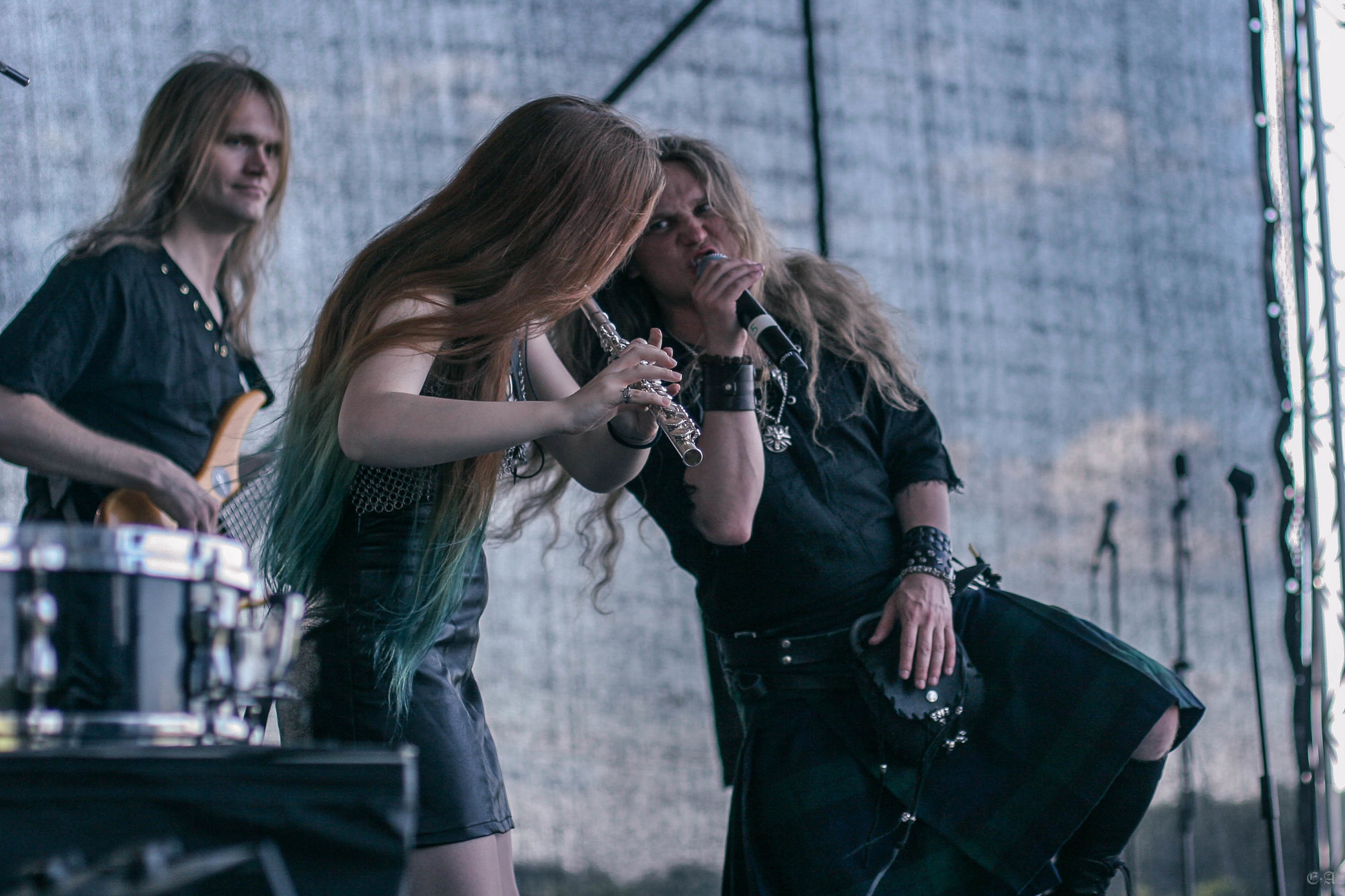 Группа «Ворон» на фестивале «Былинный берег 2019». Фотограф Ellairen