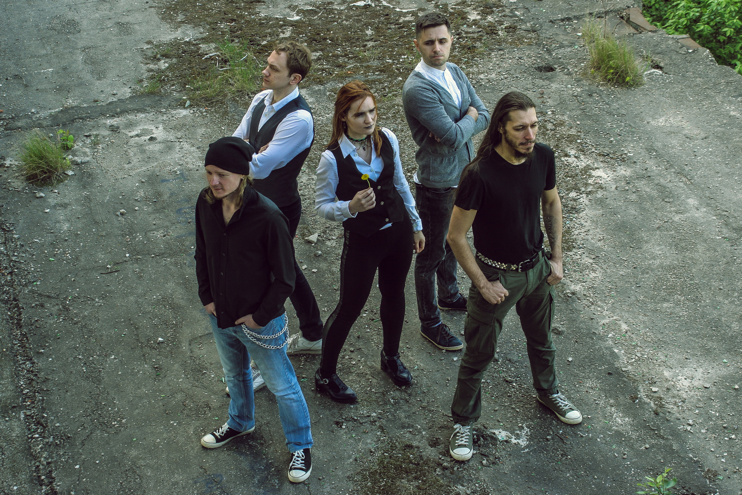 Промо-фотосессия для группы «The Mile». Фотограф Ellairen