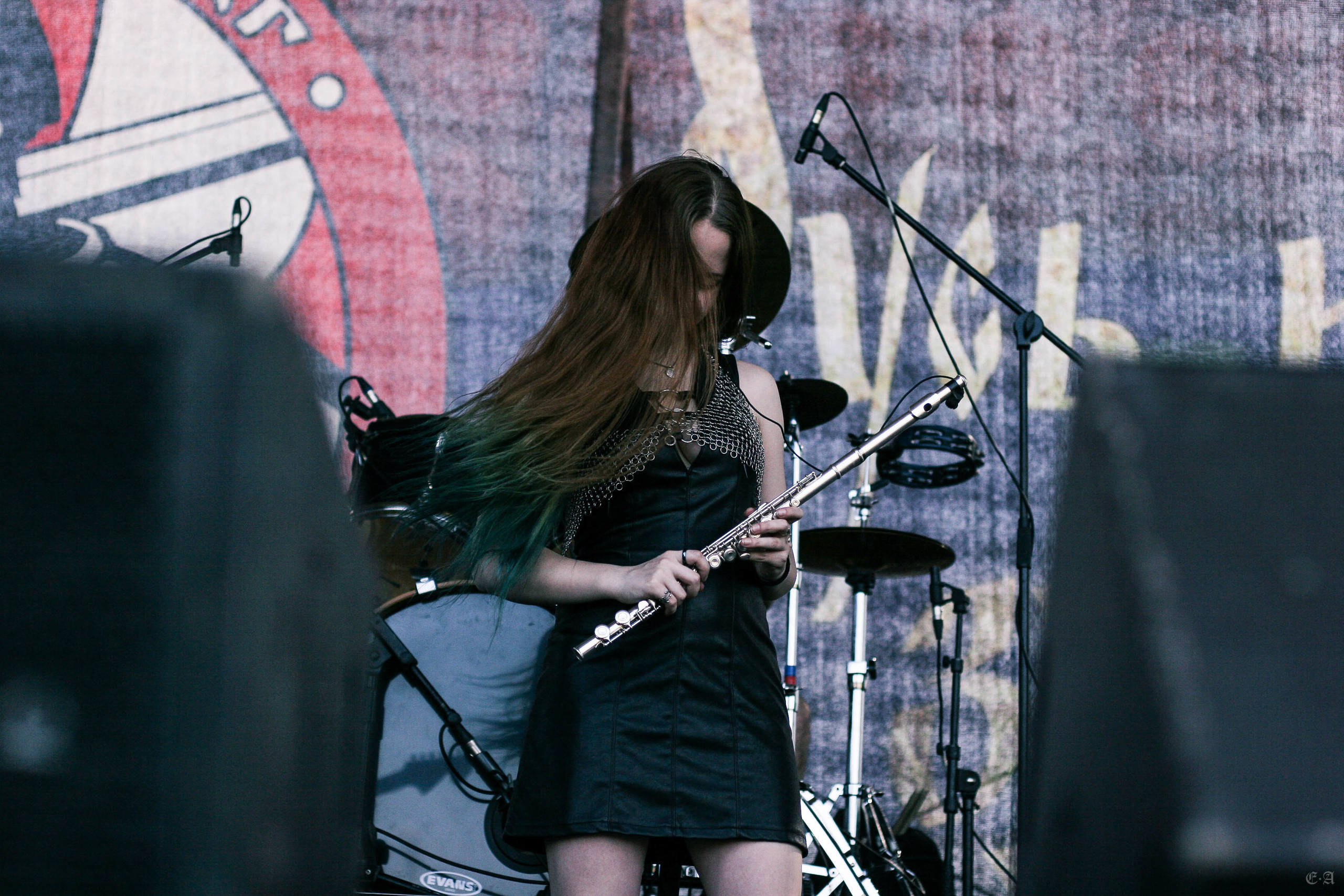 Группа «Ворон» на фестивале «Былинный берег 2019». Фотограф Ellairen