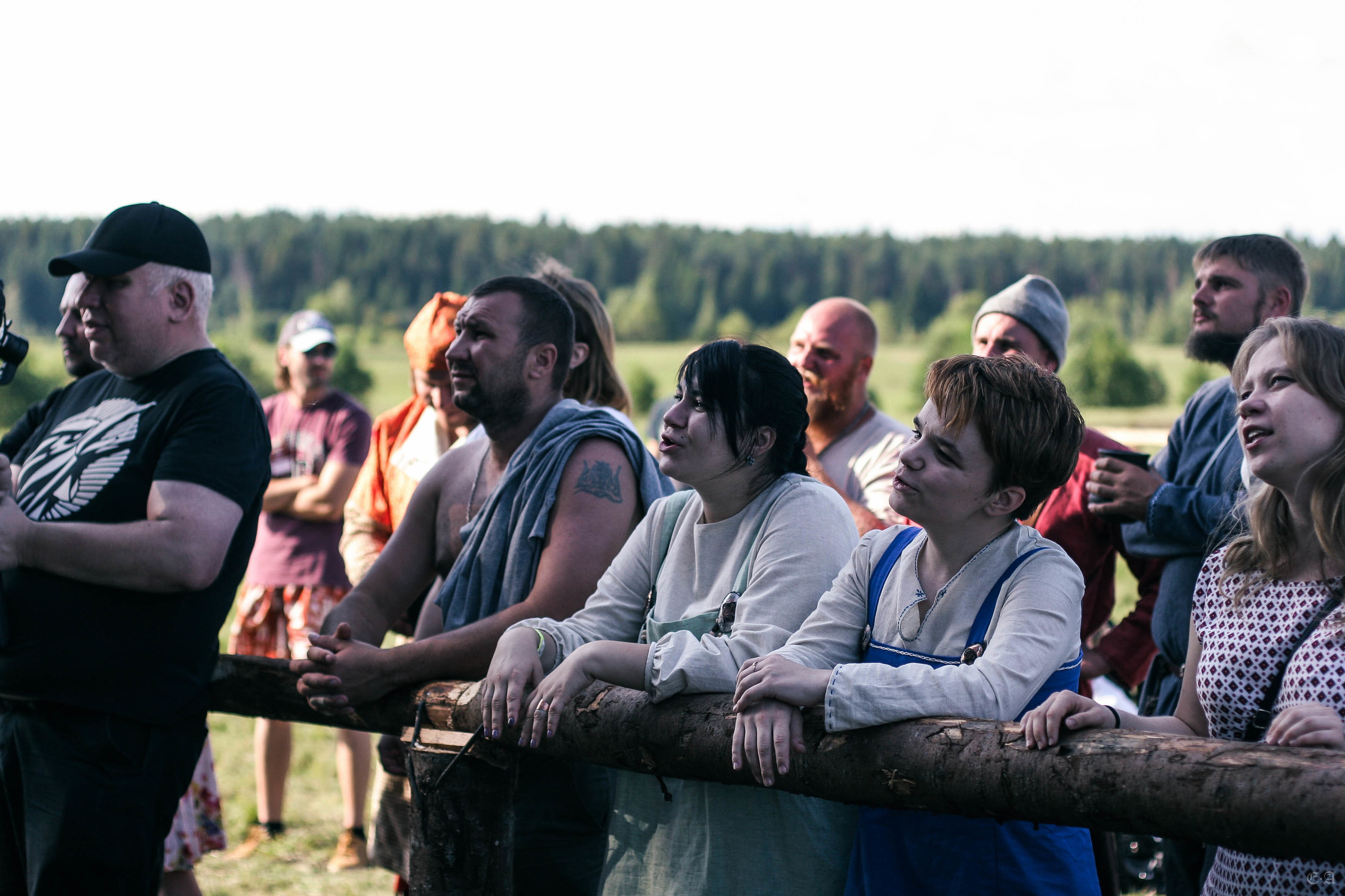 Группа «Ворон» на фестивале «Былинный берег 2019». Фотограф Ellairen