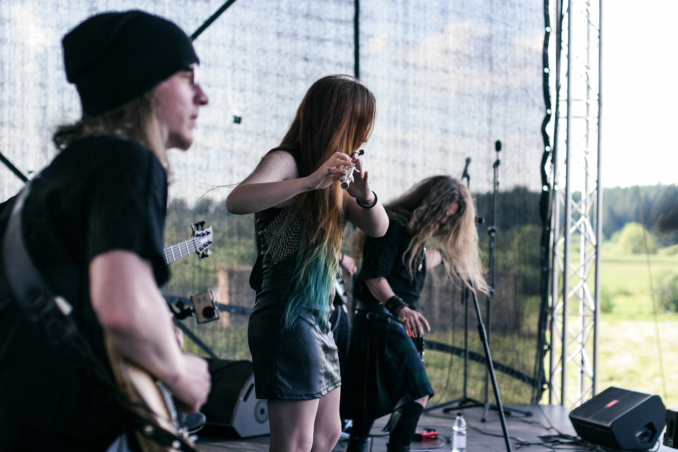 Группа «Ворон» на фестивале «Былинный берег 2019». Фотограф Ellairen