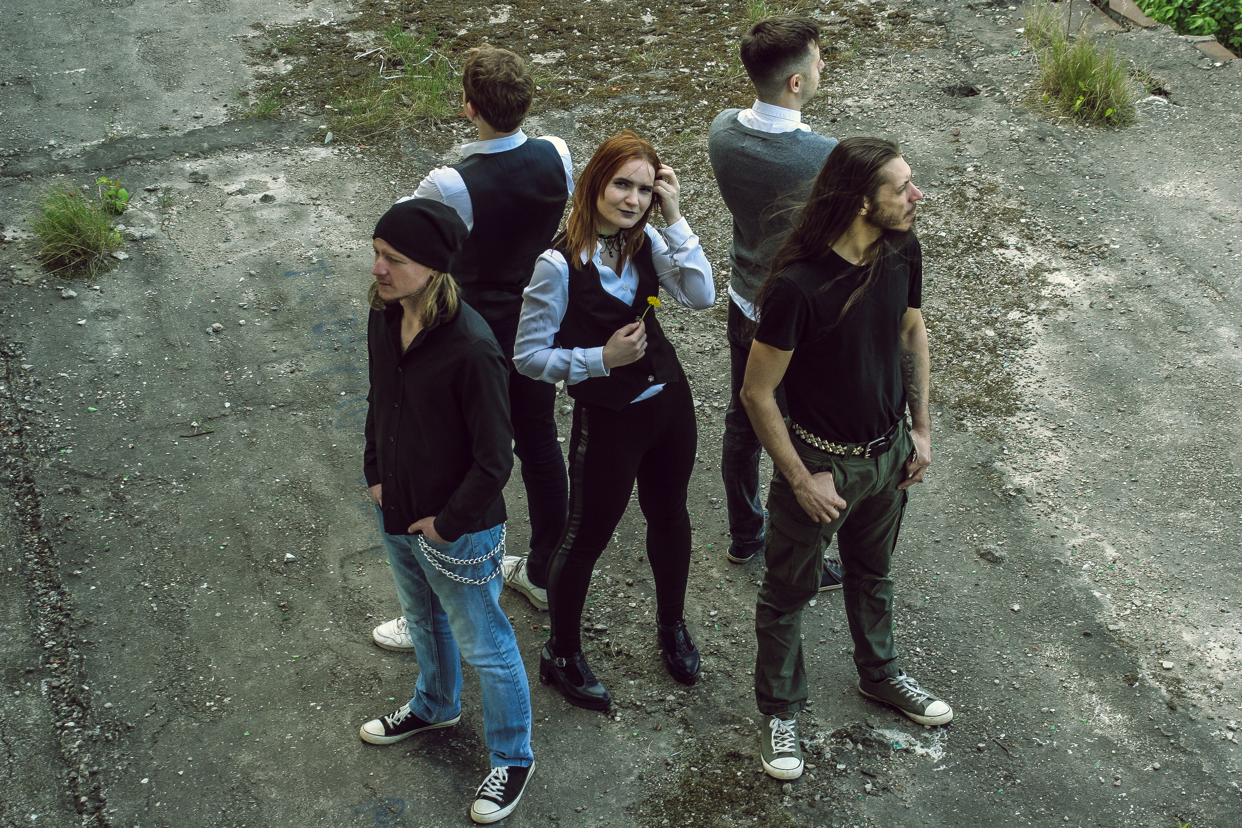 Промо-фотосессия для группы «The Mile». Фотограф Ellairen