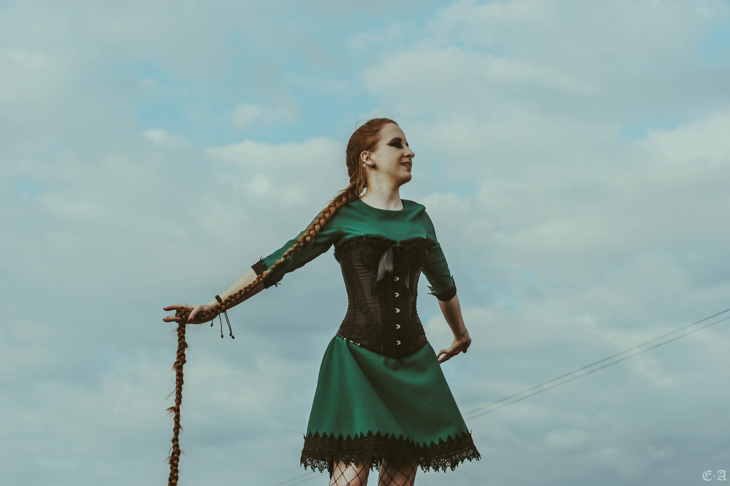 Урбанистическая обитель Рапунцель. Фотограф Ellairen