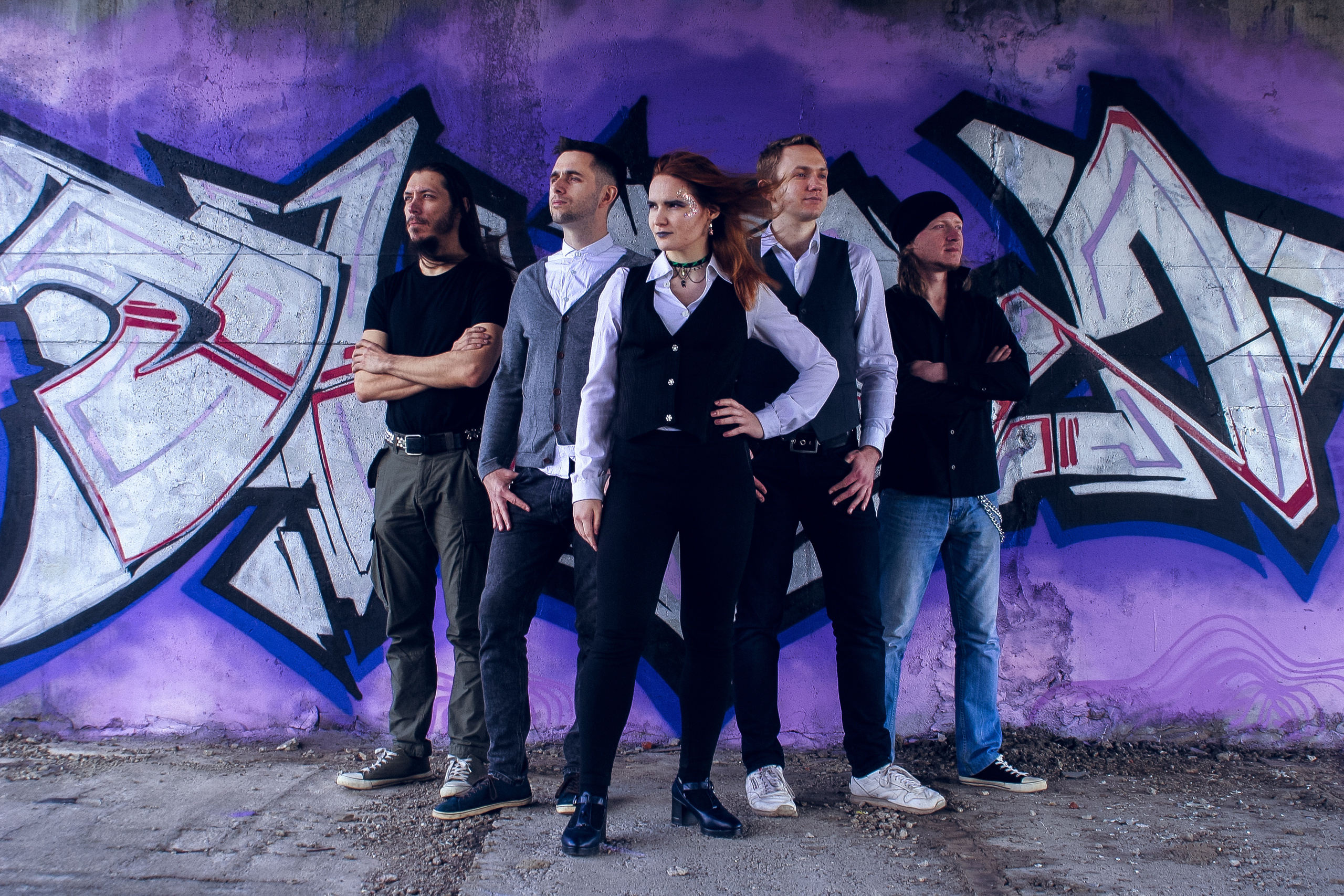 Промо-фотосессия для группы «The Mile». Фотограф Ellairen