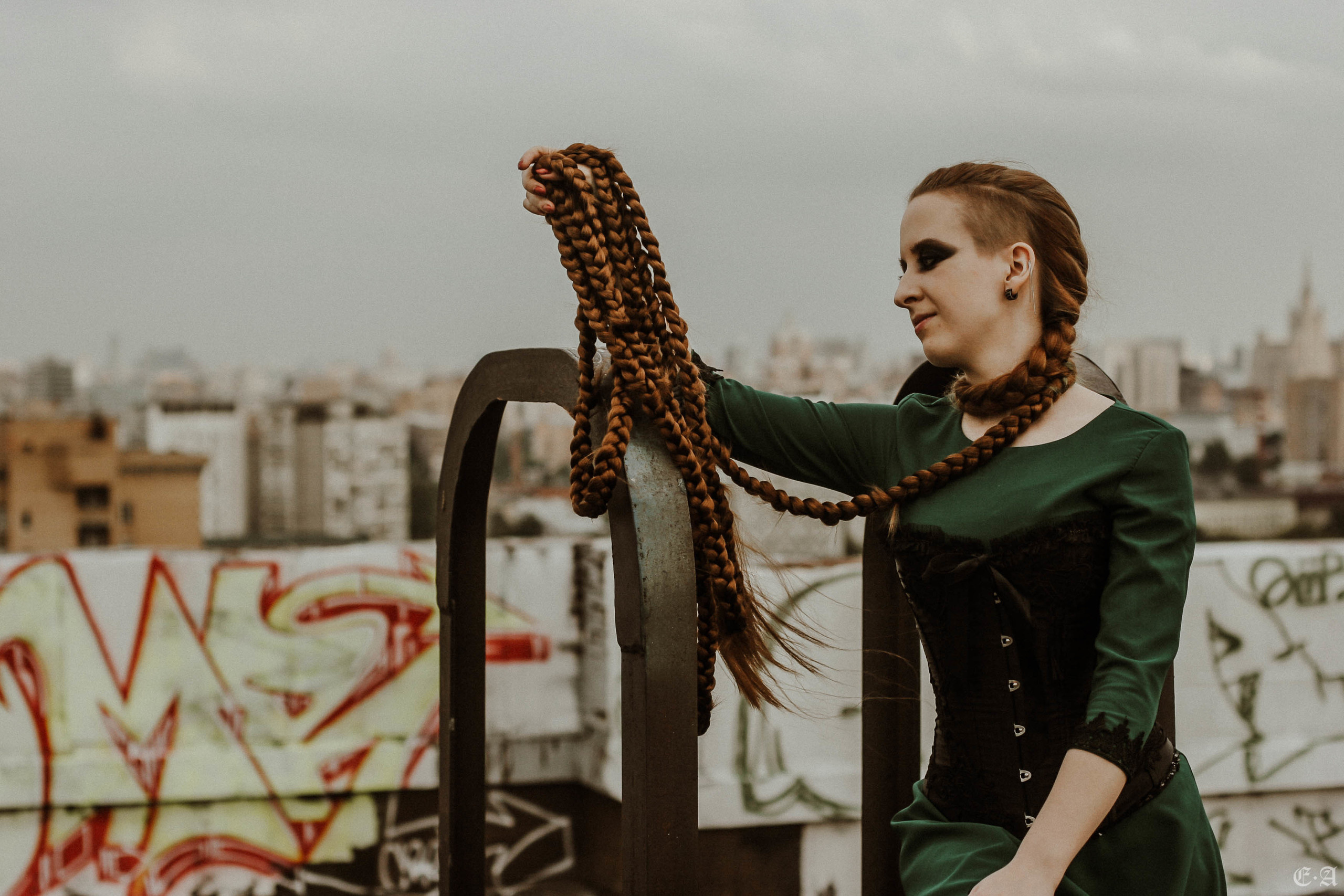 Урбанистическая обитель Рапунцель. Фотограф Ellairen