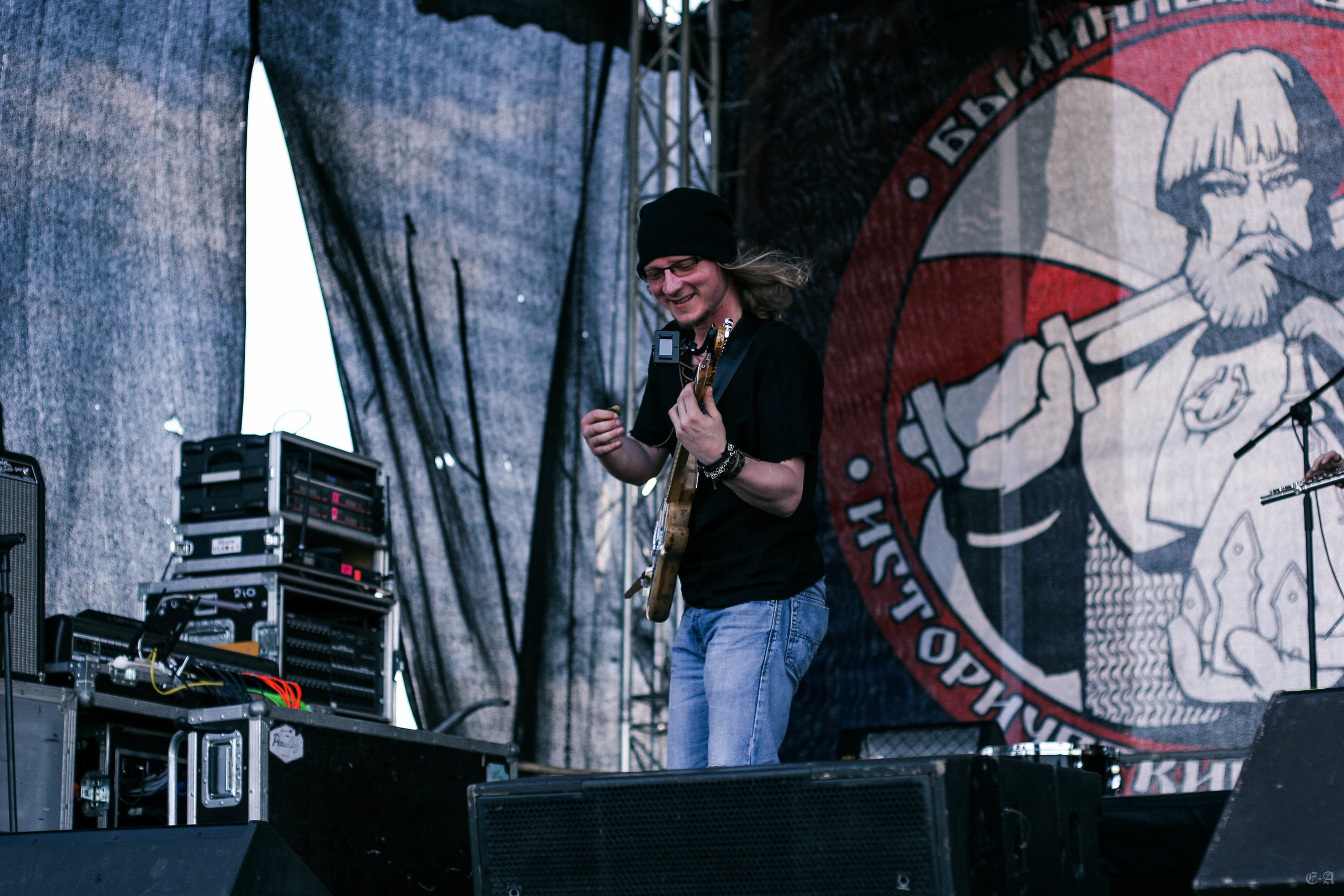 Группа «Ворон» на фестивале «Былинный берег 2019». Фотограф Ellairen