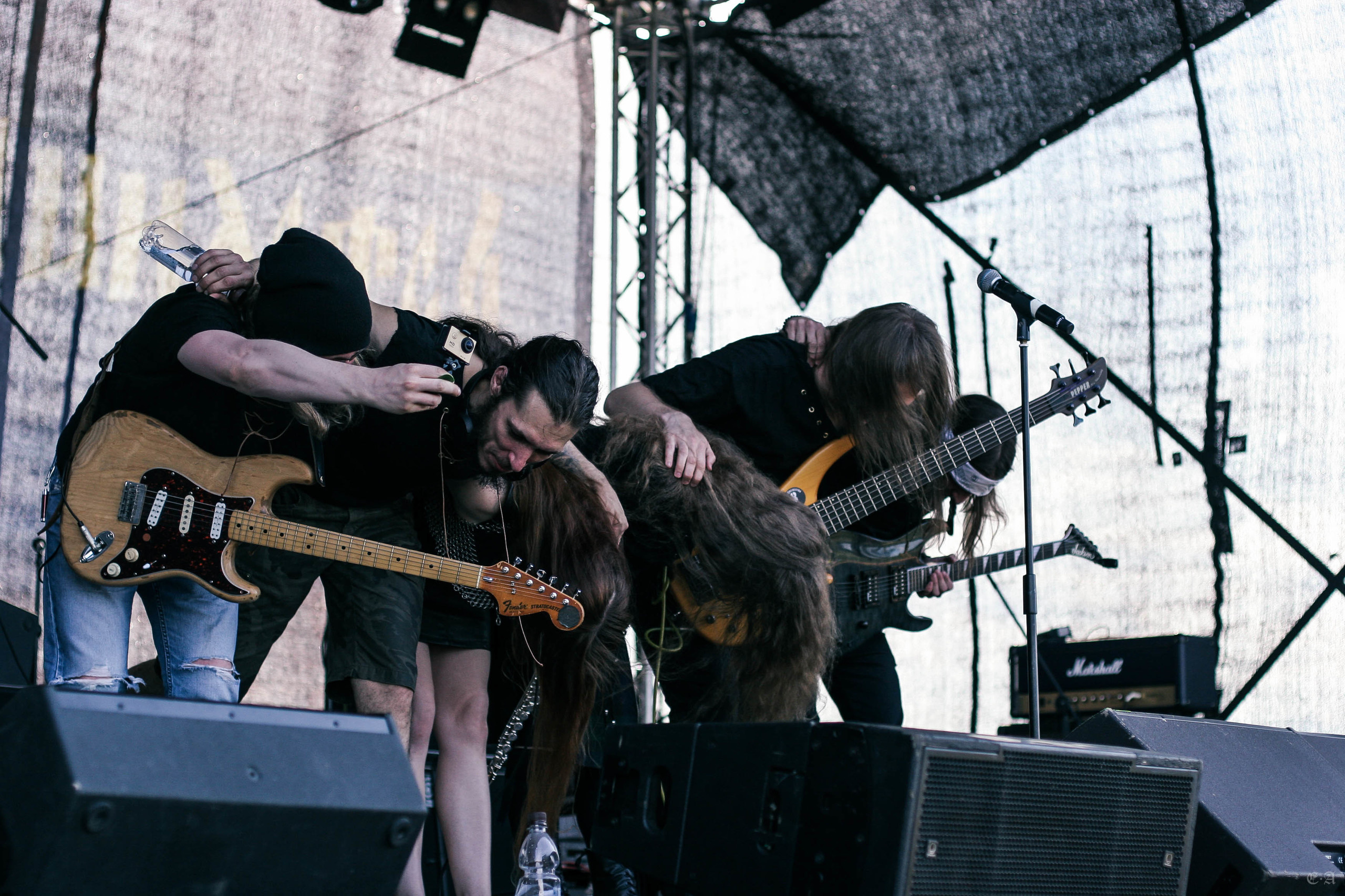 Группа «Ворон» на фестивале «Былинный берег 2019». Фотограф Ellairen