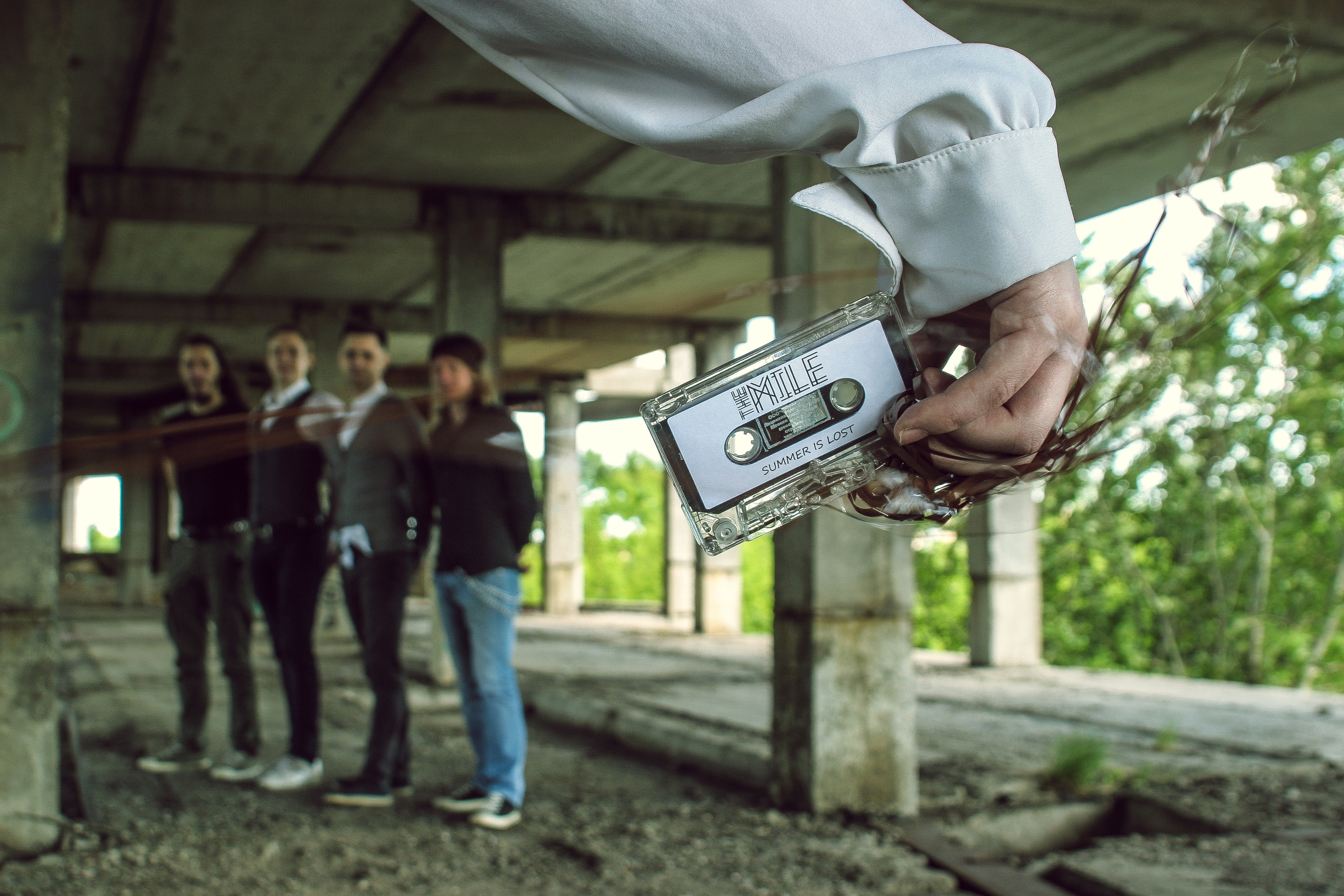 Промо-фотосессия для группы «The Mile». Фотограф Ellairen